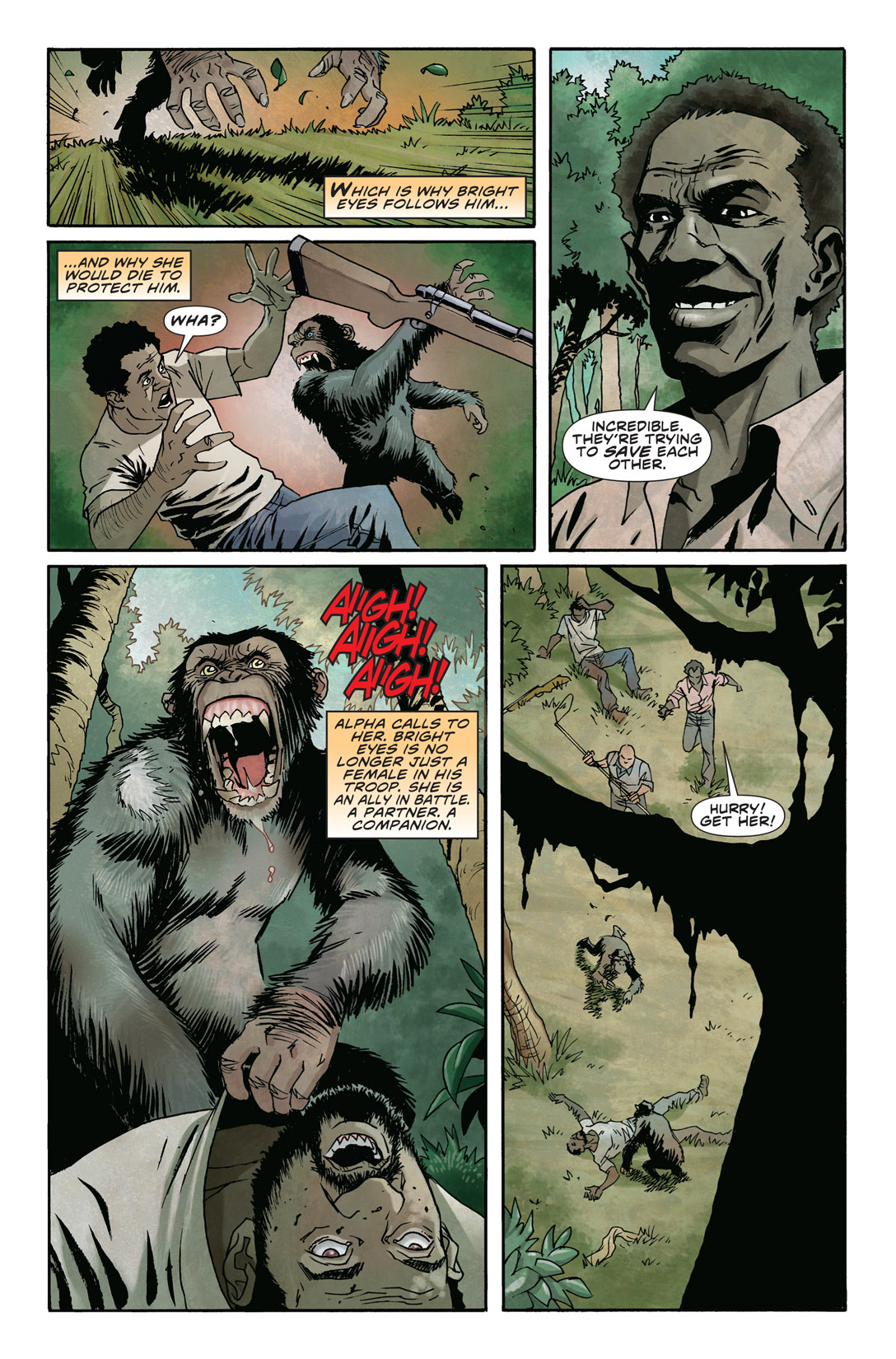 Read online Rise of the Planet of the Apes Prequel comic -  Issue # Full - 6