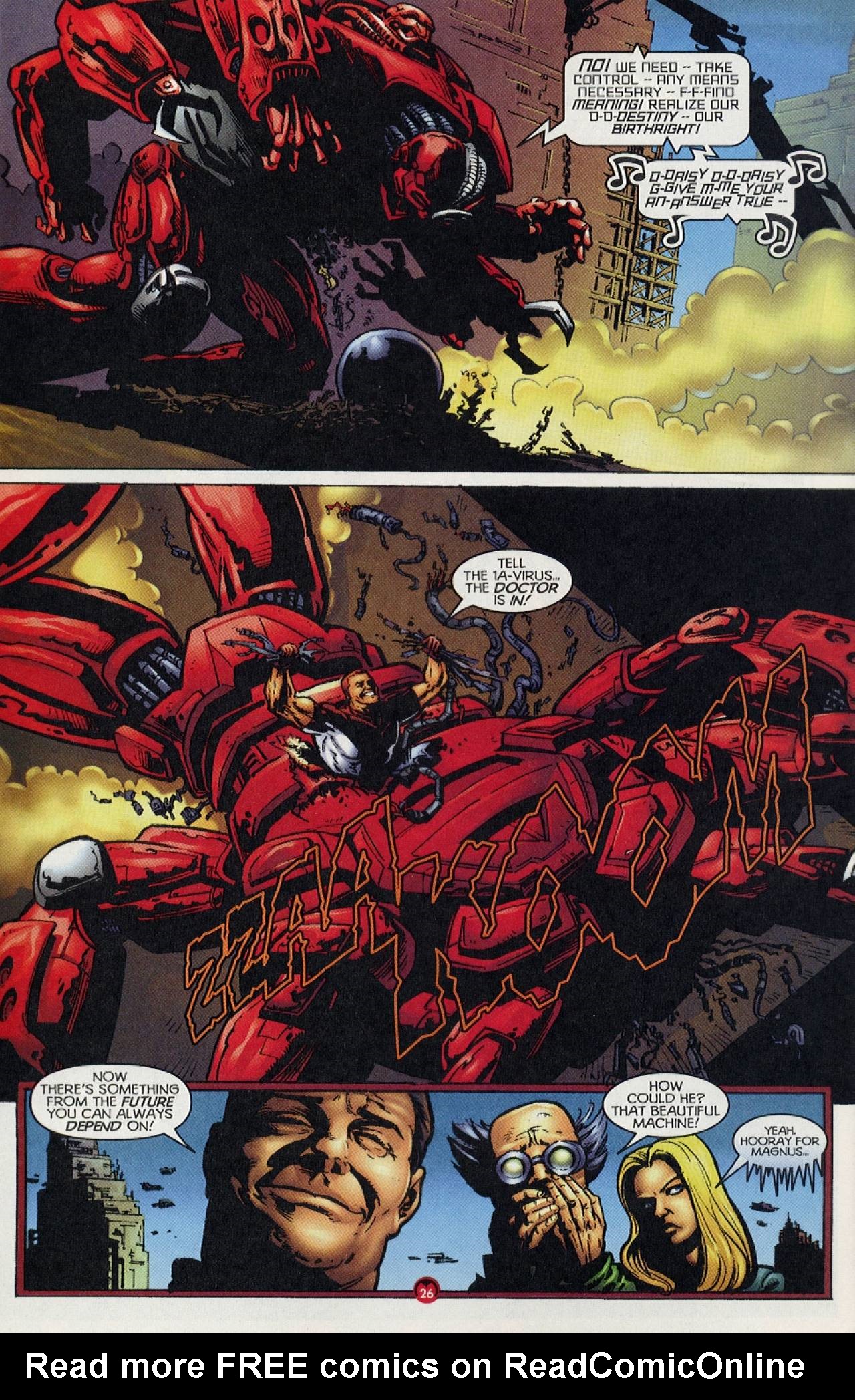 Read online Magnus Robot Fighter (1997) comic -  Issue #15 - 20
