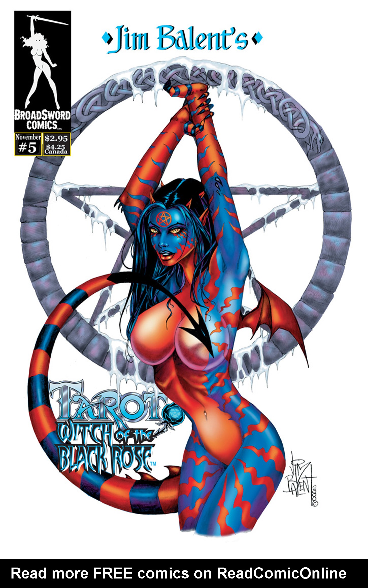 Read online Tarot: Witch of the Black Rose comic -  Issue #5 - 24