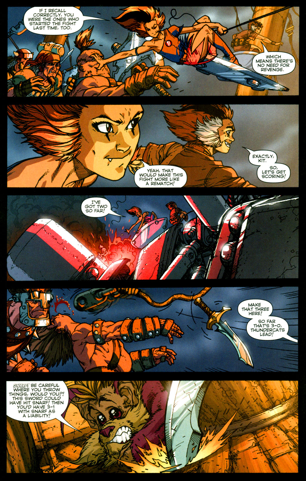 Read online ThunderCats: HammerHand's Revenge comic -  Issue #5 - 13