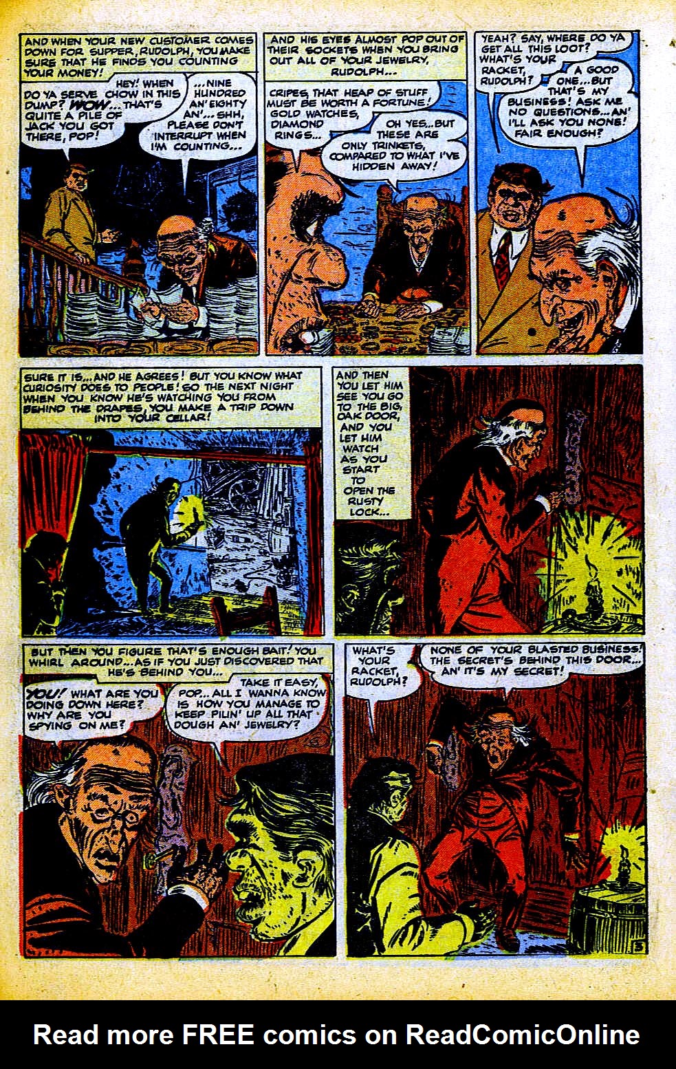 Read online Uncanny Tales comic -  Issue #9 - 10