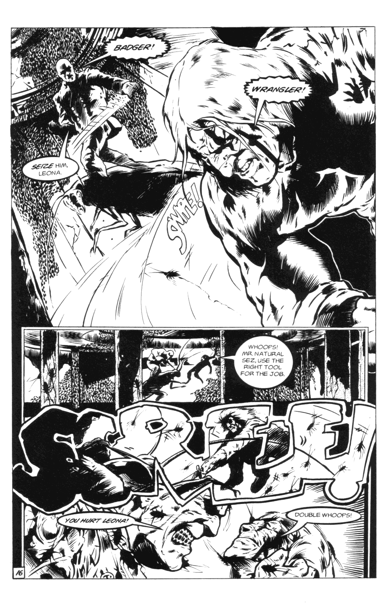 Read online The Badger (1997) comic -  Issue #1 - 18