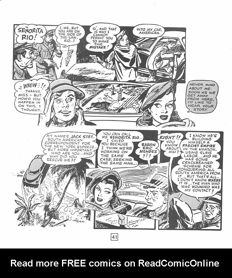 Read online Femforce Femme Fatal: Rio Rita comic -  Issue # Full - 43