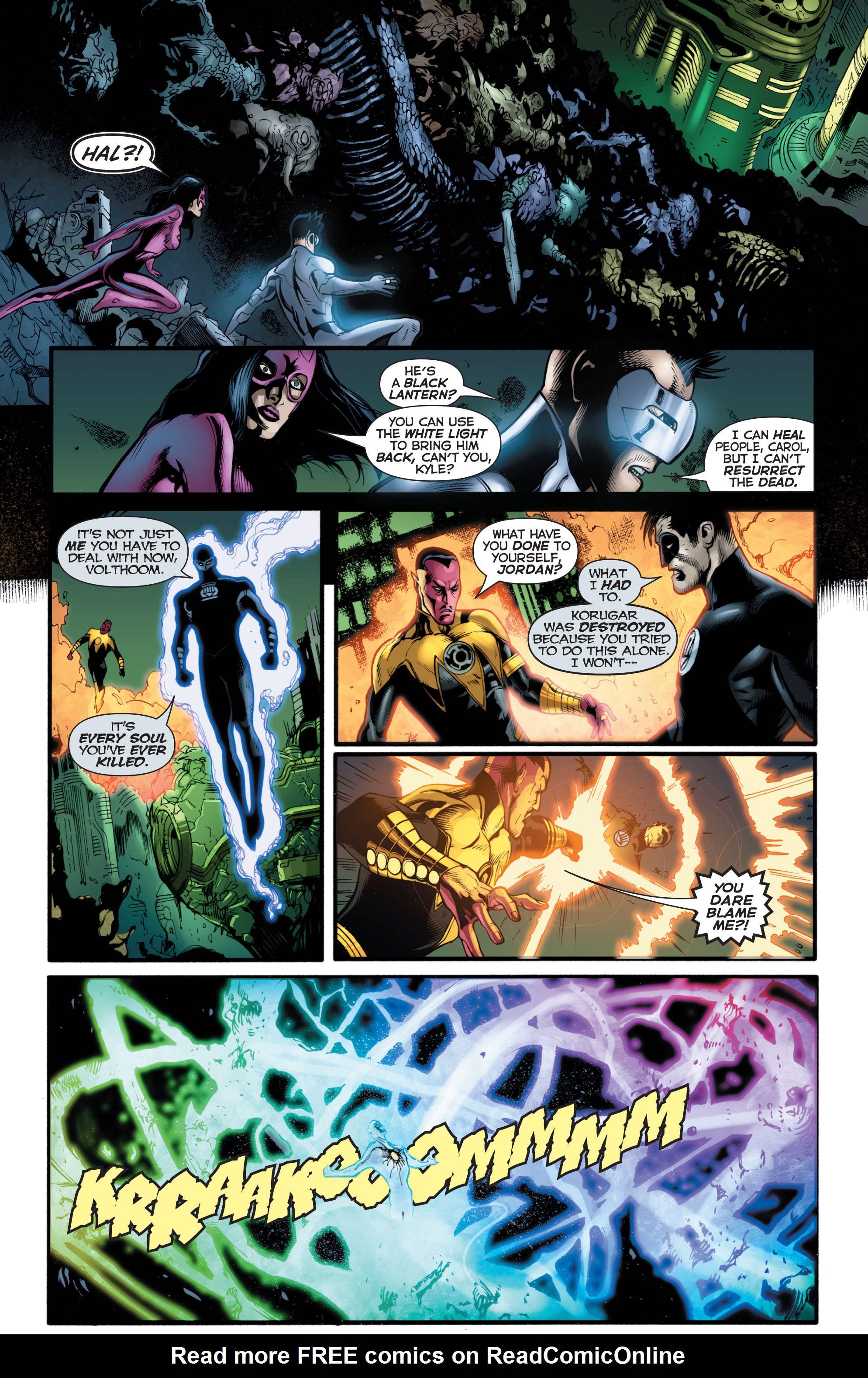 Read online Green Lantern: The Wrath of the First Lantern comic -  Issue # TPB - 282