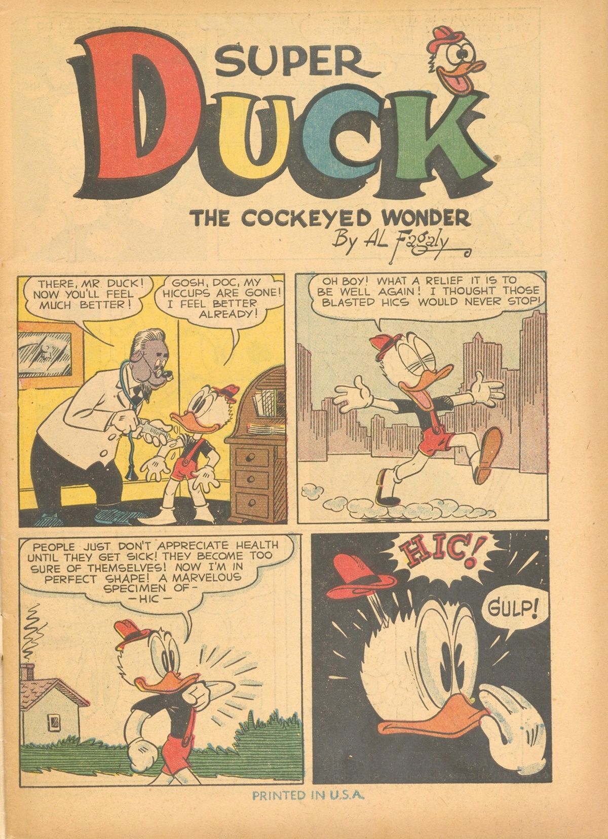 Read online Super Duck Comics comic -  Issue #16 - 3