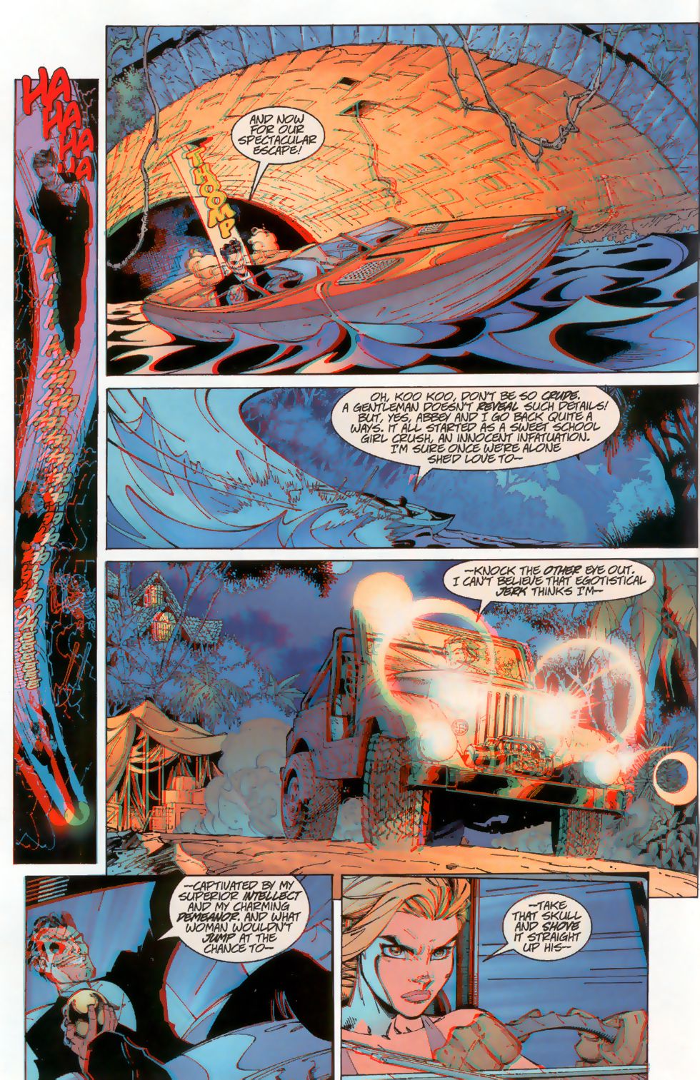 Read online Danger Girl 3-D Special comic -  Issue # Full - 8