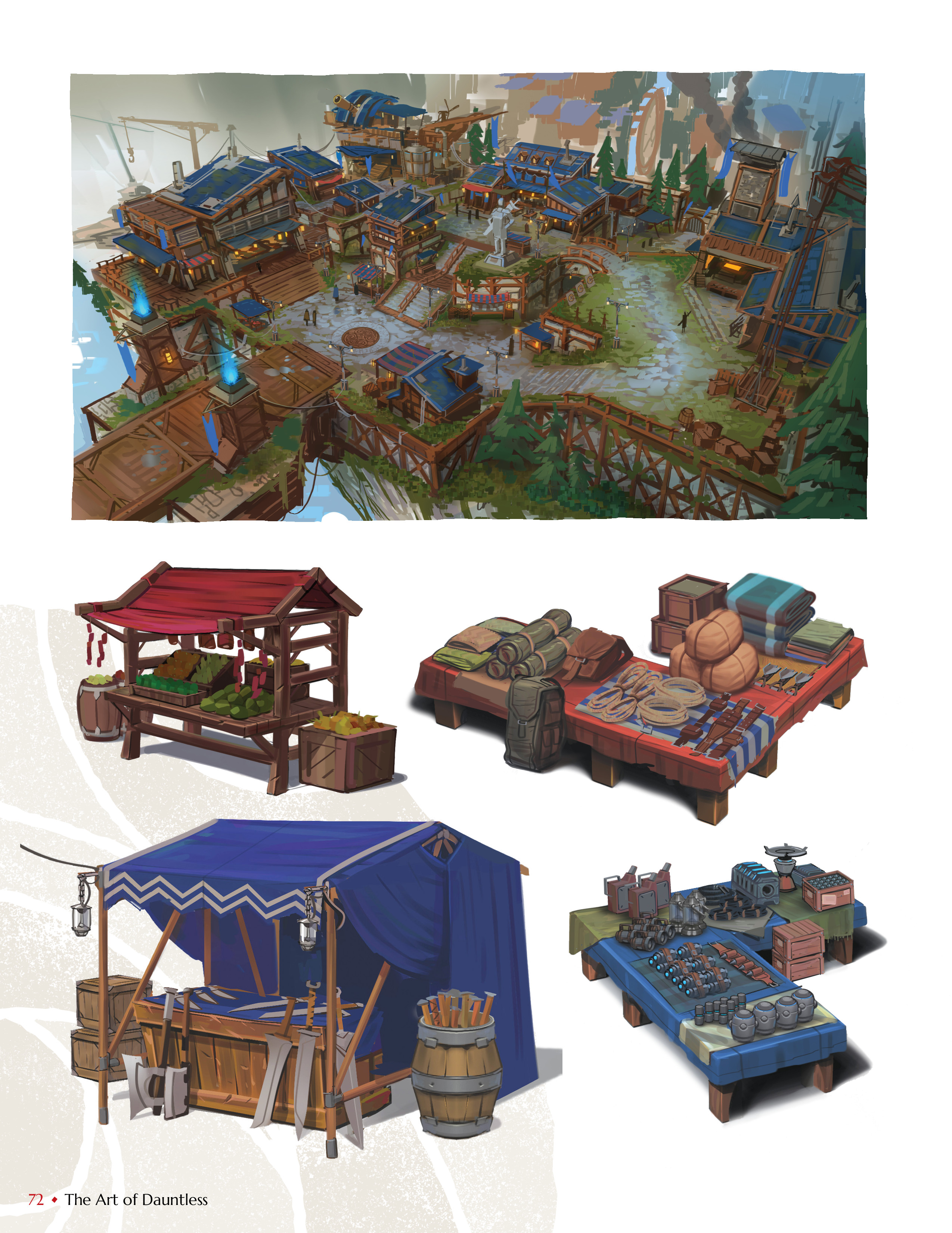 Read online The Art of Dauntless comic -  Issue # TPB - 63