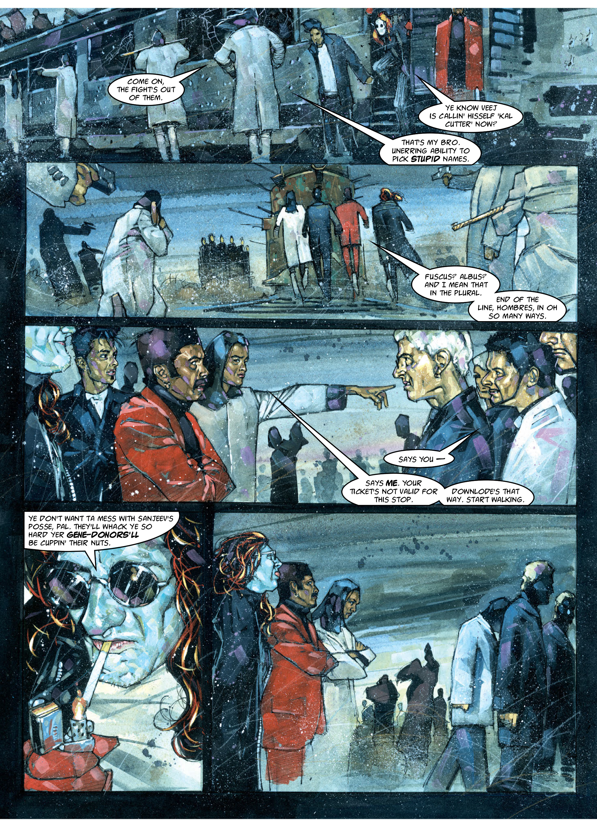 Read online Judge Dredd Megazine (Vol. 5) comic -  Issue #375 - 122
