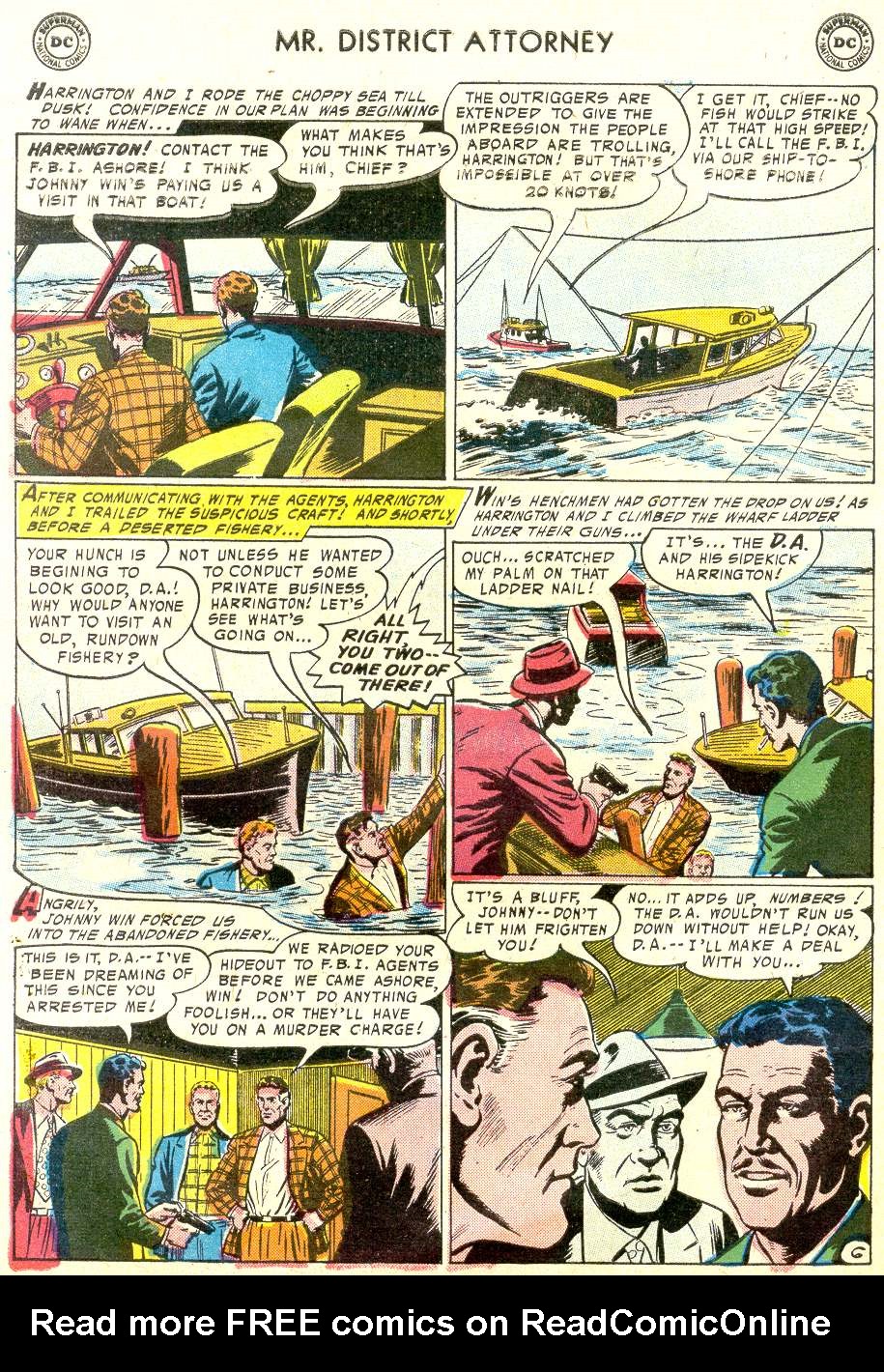 Read online Mr. District Attorney comic -  Issue #54 - 30