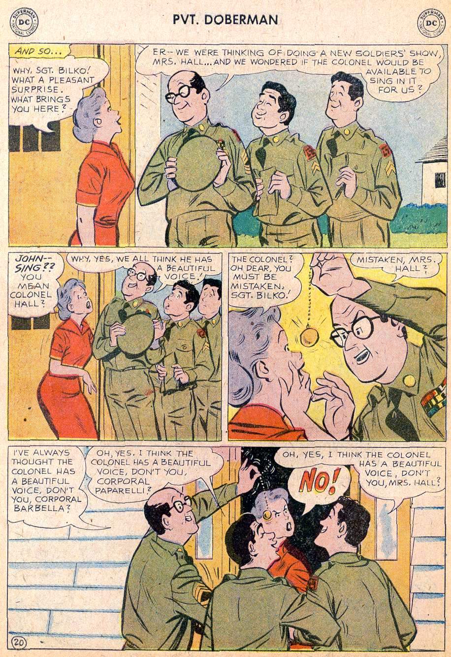Read online Sgt. Bilko's Pvt. Doberman comic -  Issue #11 - 26