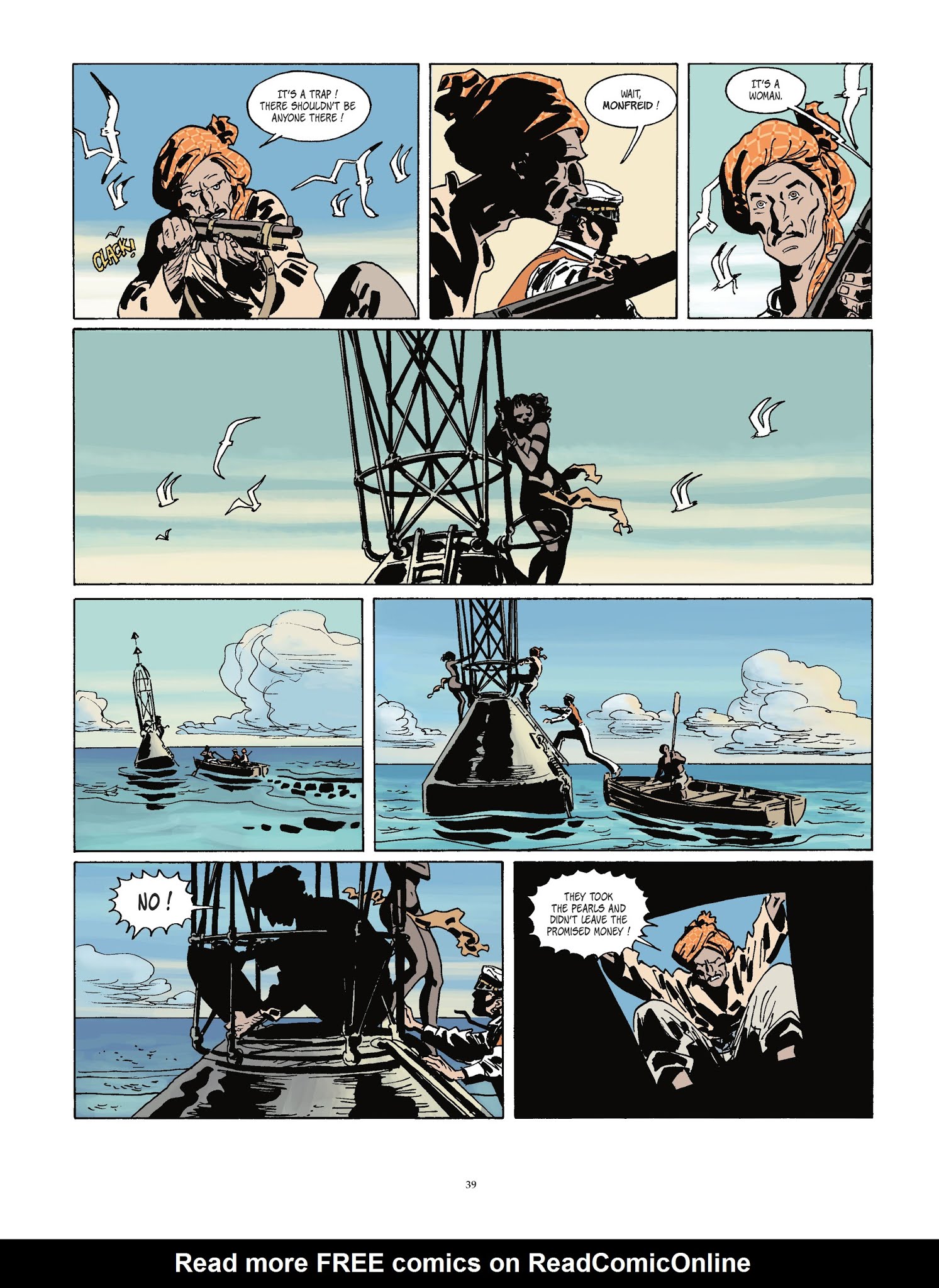 Read online Corto Maltese [GER] comic -  Issue #16 - 39