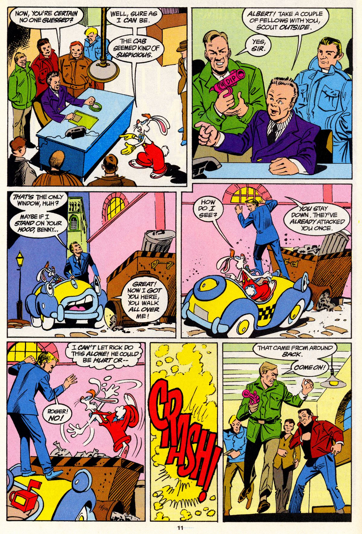 Read online Roger Rabbit comic -  Issue #8 - 16