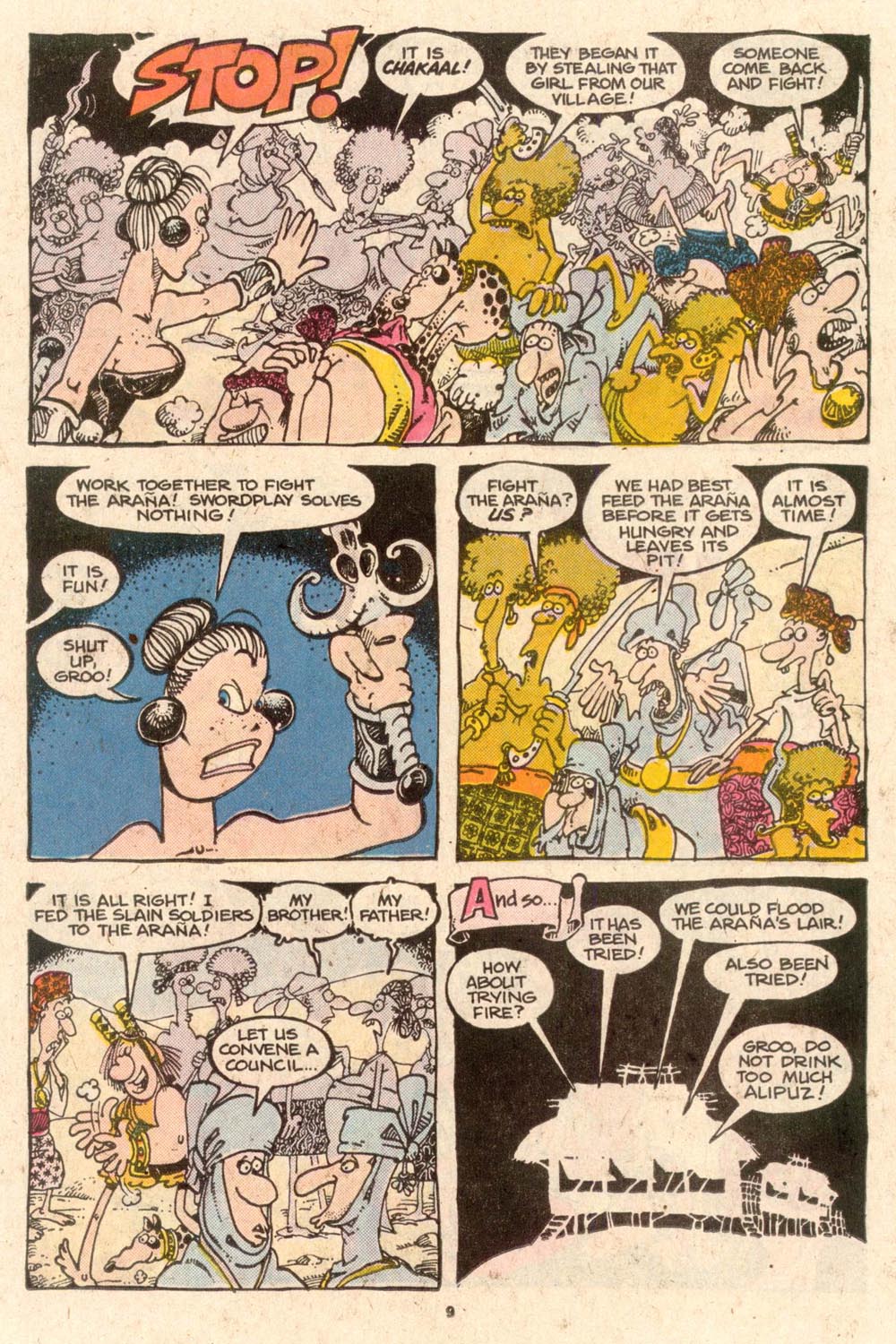 Read online Sergio Aragonés Groo the Wanderer comic -  Issue #52 - 9