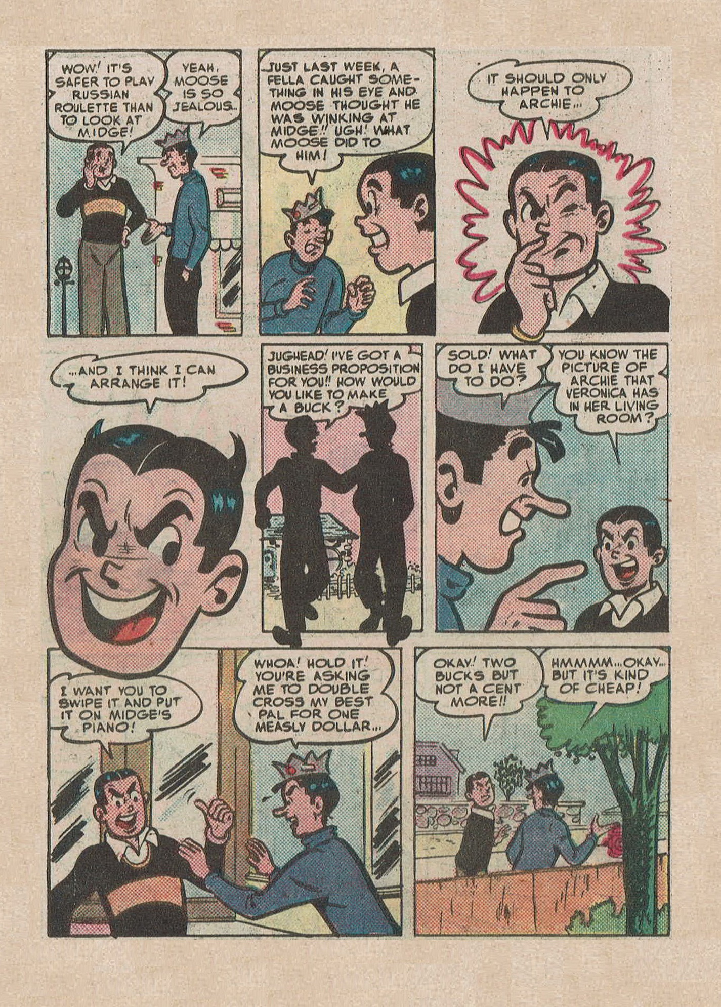 Read online Archie's Double Digest Magazine comic -  Issue #28 - 150