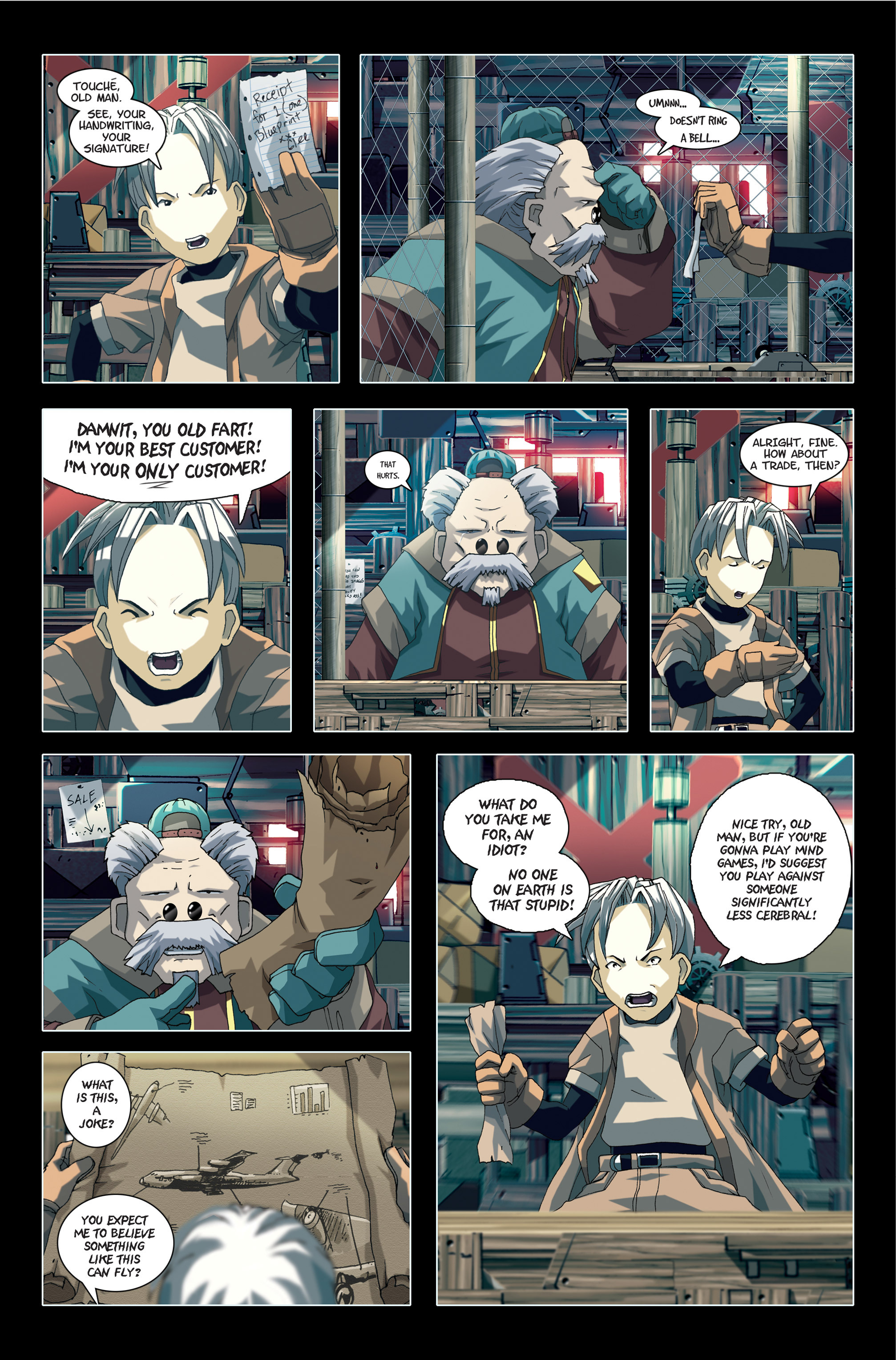 Read online Feather comic -  Issue #1 - 15