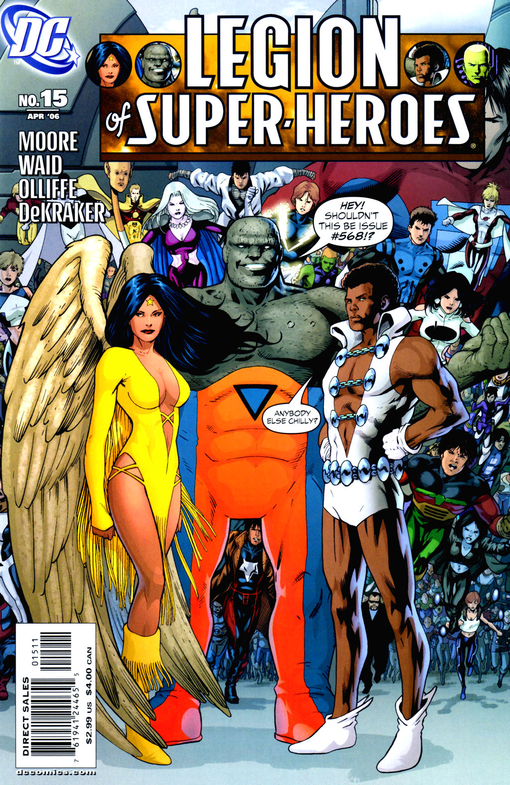 Read online Legion of Super-Heroes (2005) comic -  Issue #15 - 1