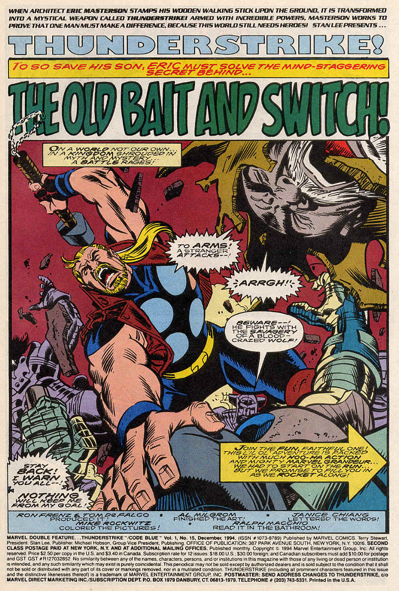 Read online Thunderstrike (1993) comic -  Issue #15 - 3