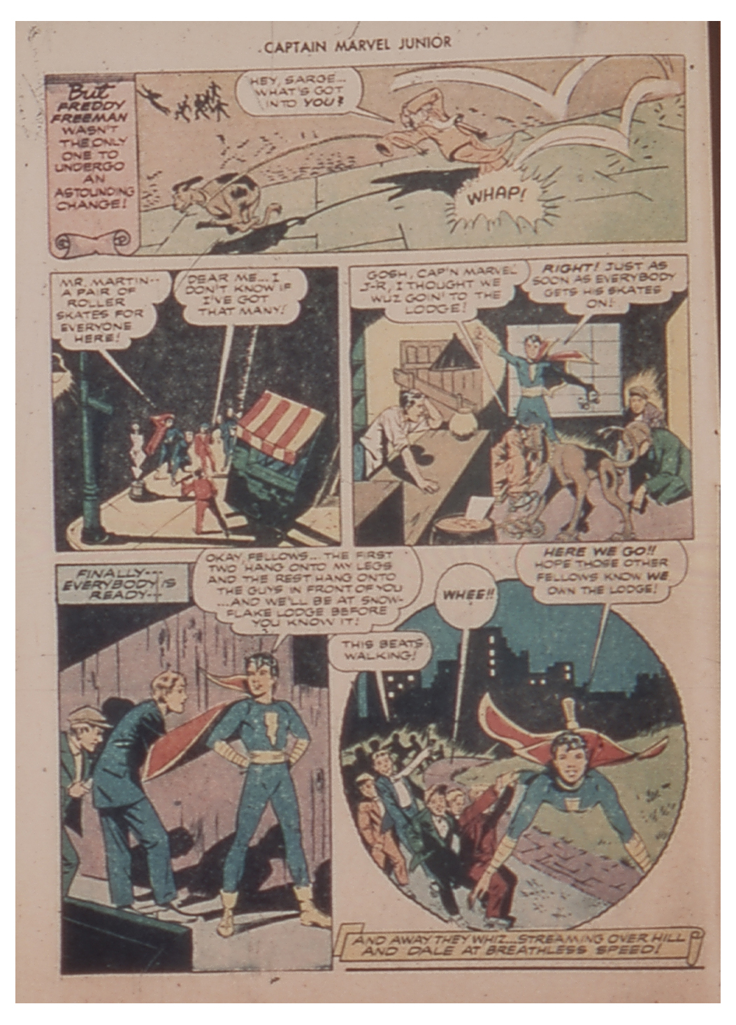 Read online Captain Marvel, Jr. comic -  Issue #15 - 8
