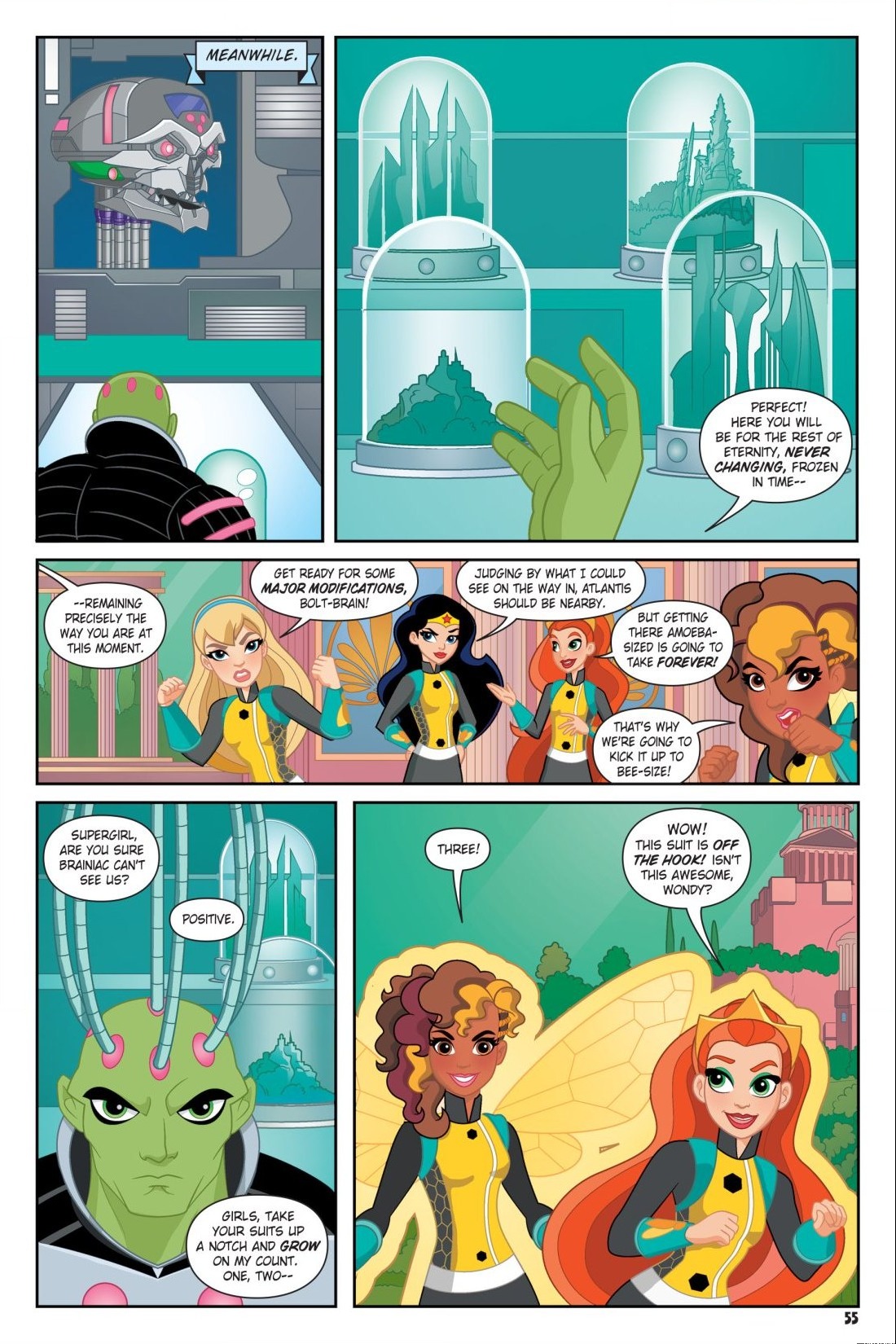 Read online DC Super Hero Girls: Search for Atlantis comic -  Issue # TPB - 54