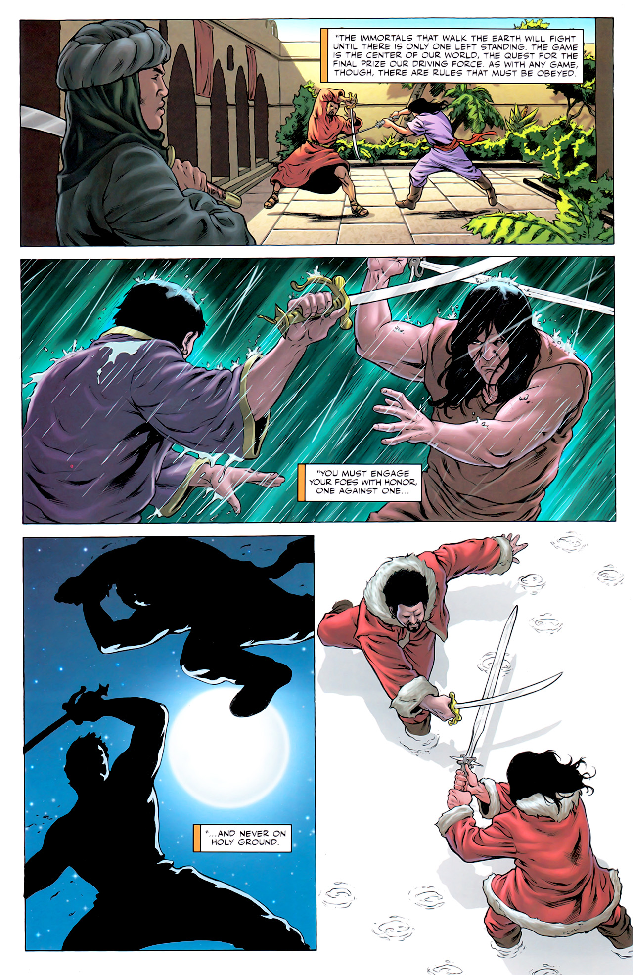 Read online Highlander Origins: The Kurgan comic -  Issue #1 - 23