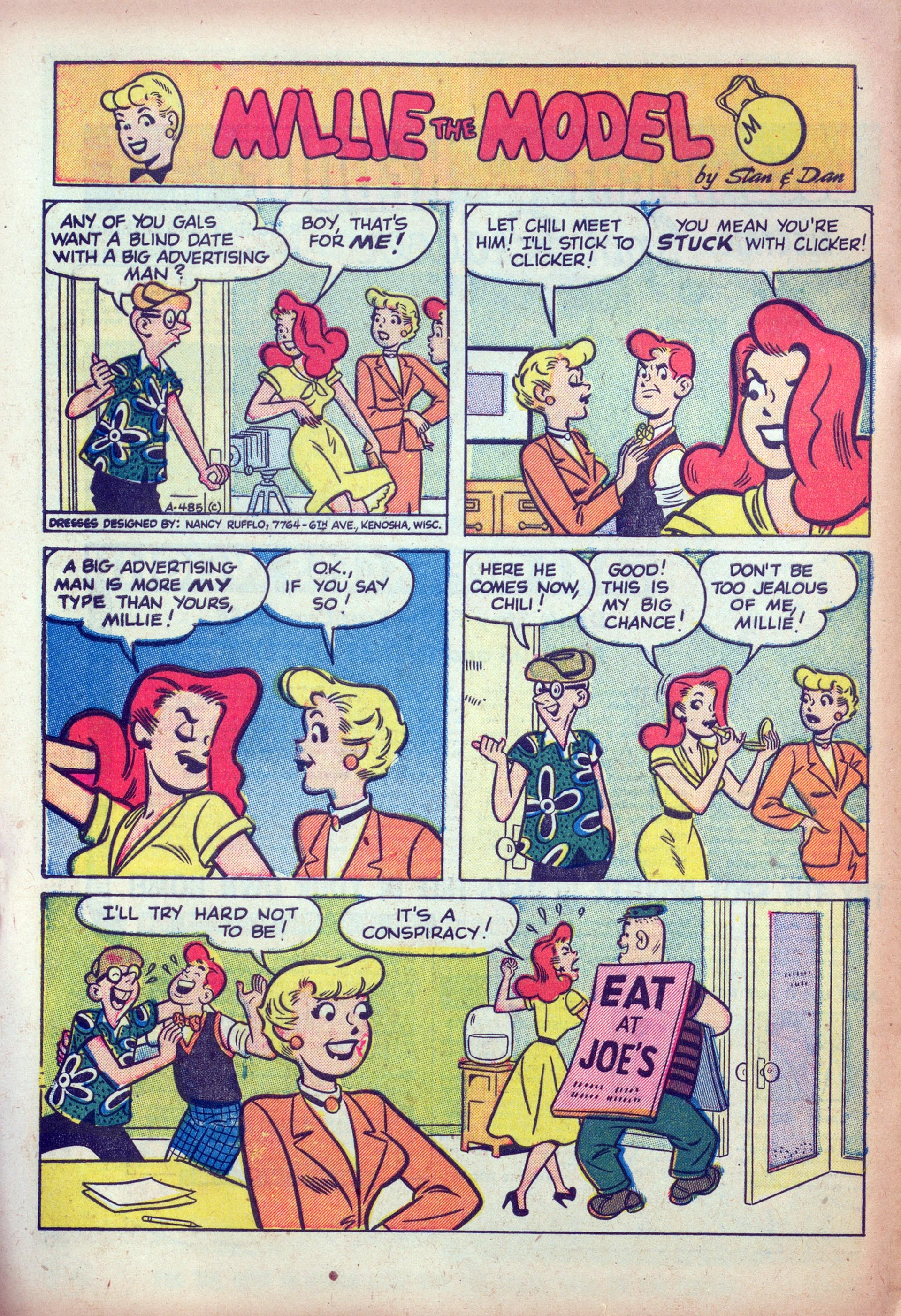 Read online Millie the Model comic -  Issue #37 - 28