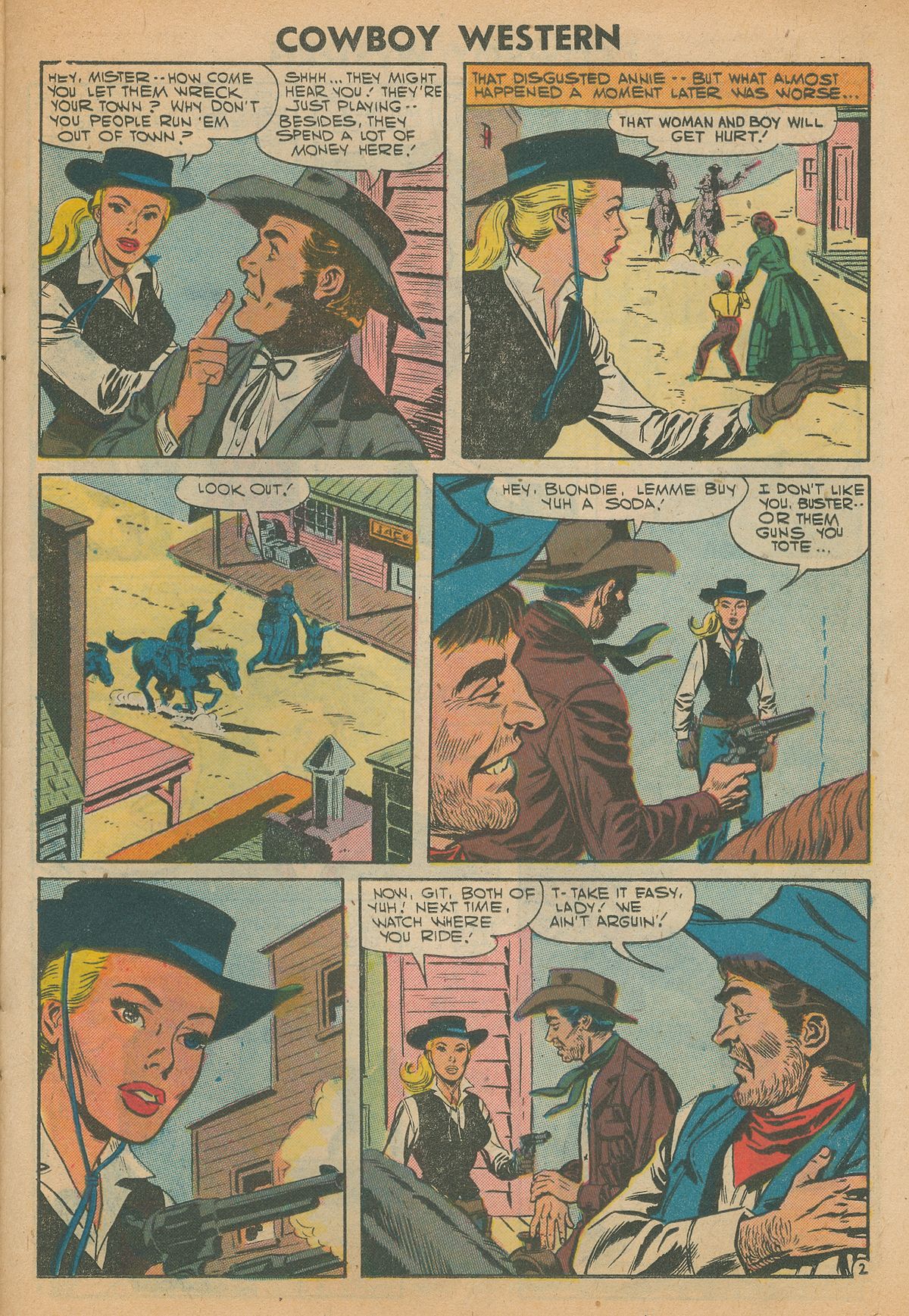 Read online Cowboy Western comic -  Issue #65 - 23