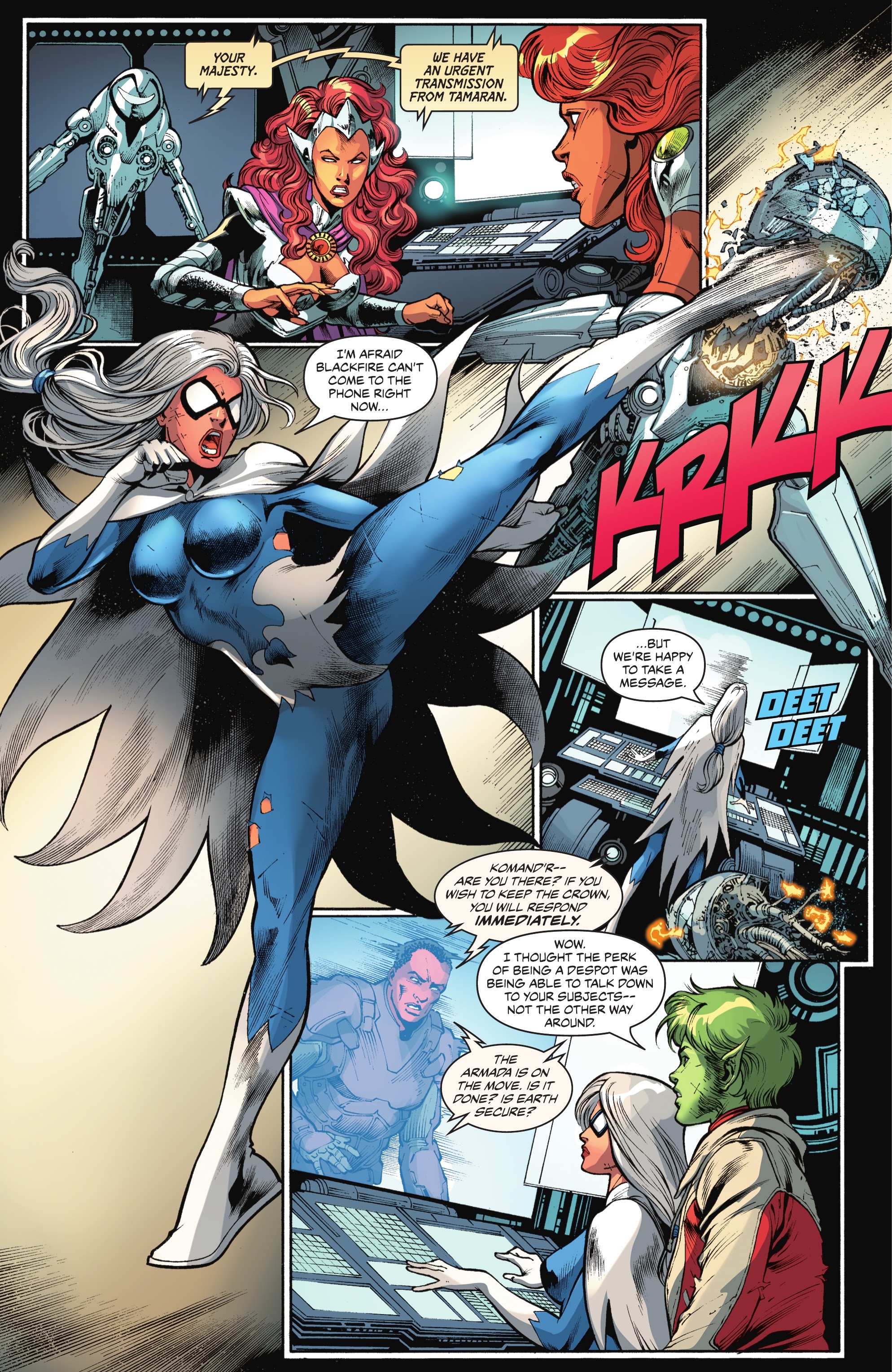 Read online Titans United comic -  Issue #6 - 21