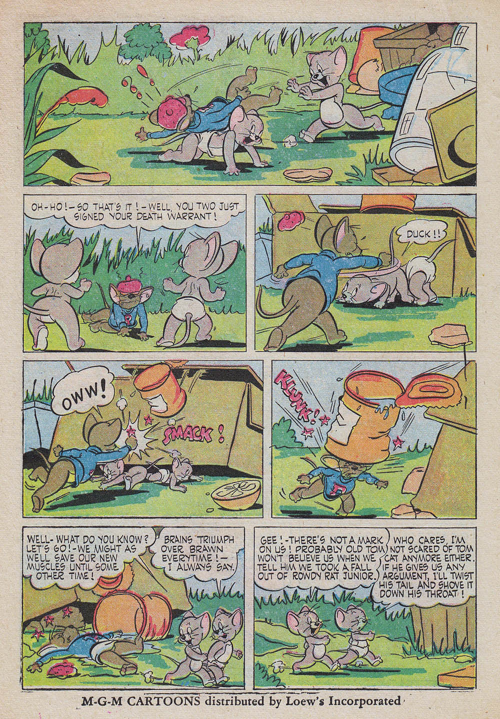 Read online Our Gang with Tom & Jerry comic -  Issue #42 - 10