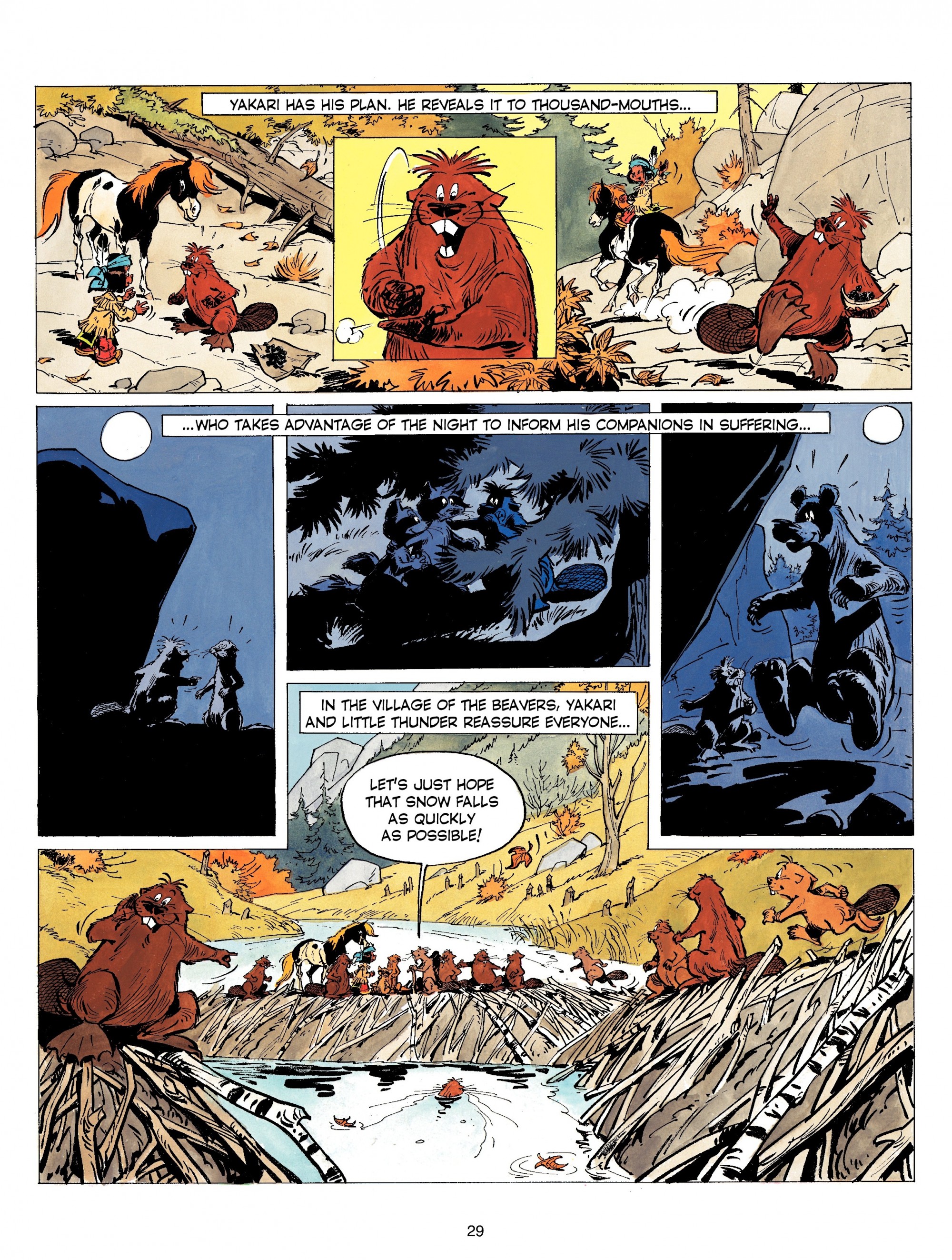Read online Yakari comic -  Issue #4 - 29