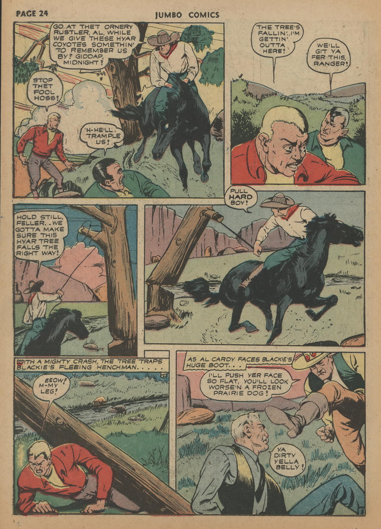 Read online Jumbo Comics comic -  Issue #41 - 26