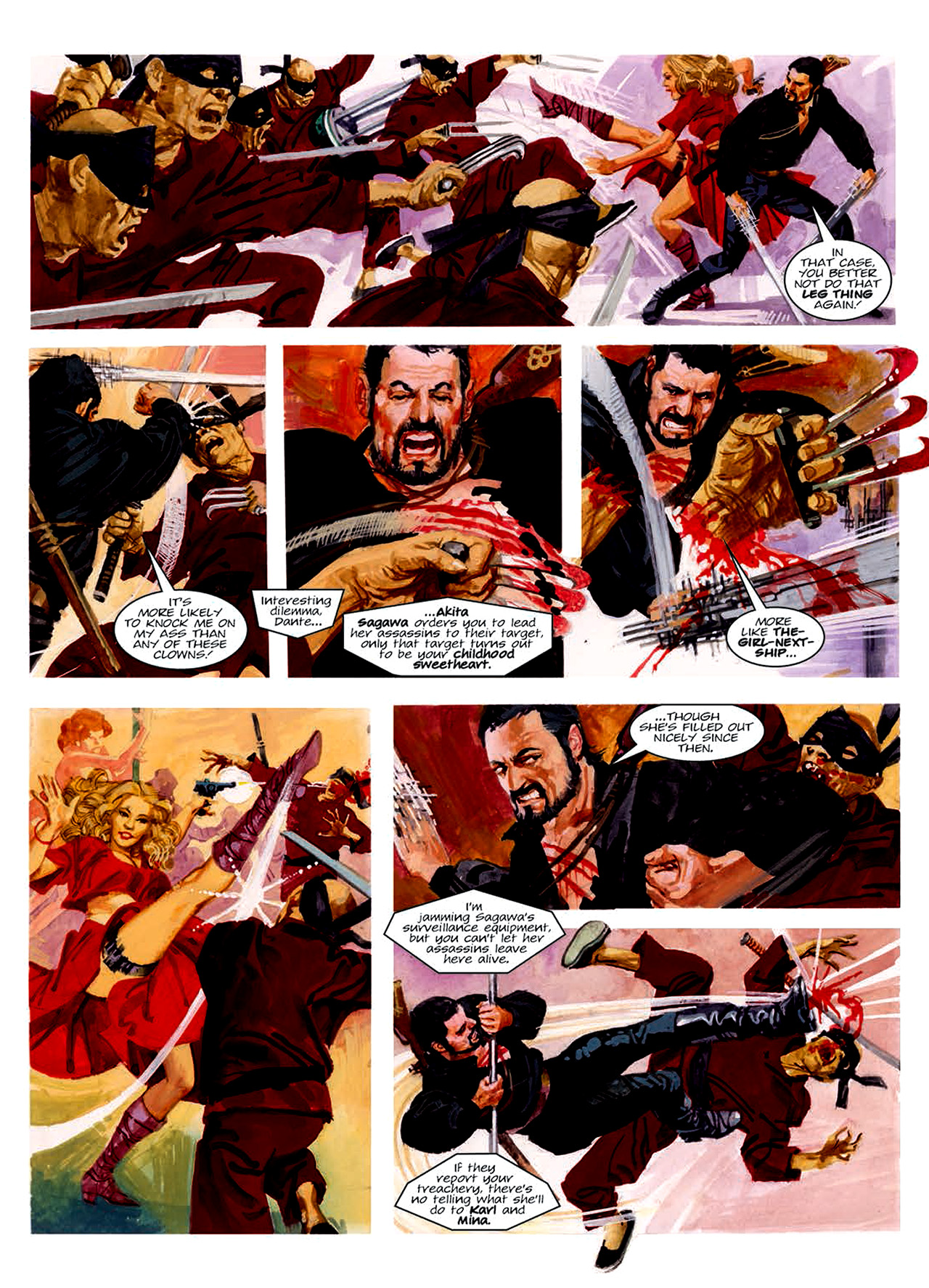 Read online Nikolai Dante comic -  Issue # TPB 6 - 164
