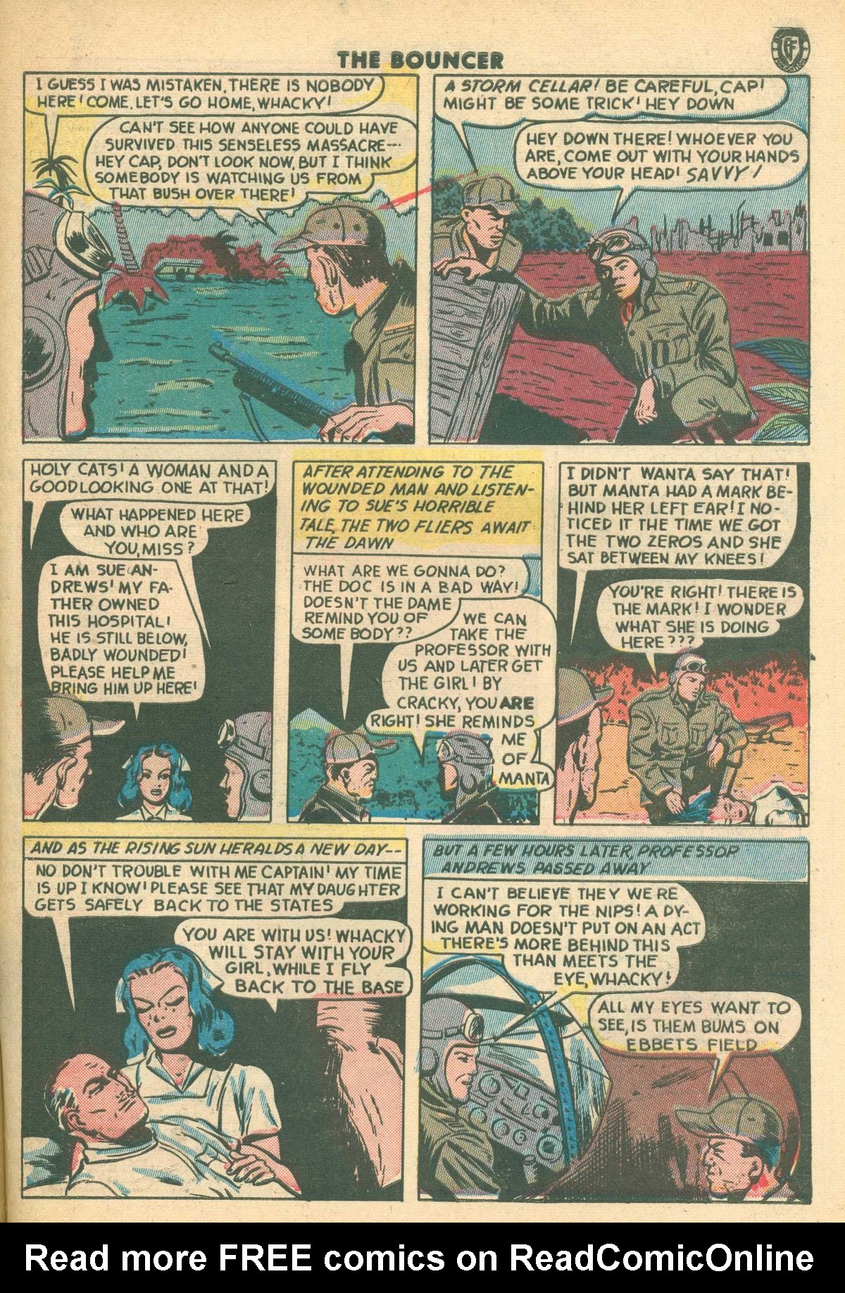 Read online The Bouncer (1944) comic -  Issue #14 - 31