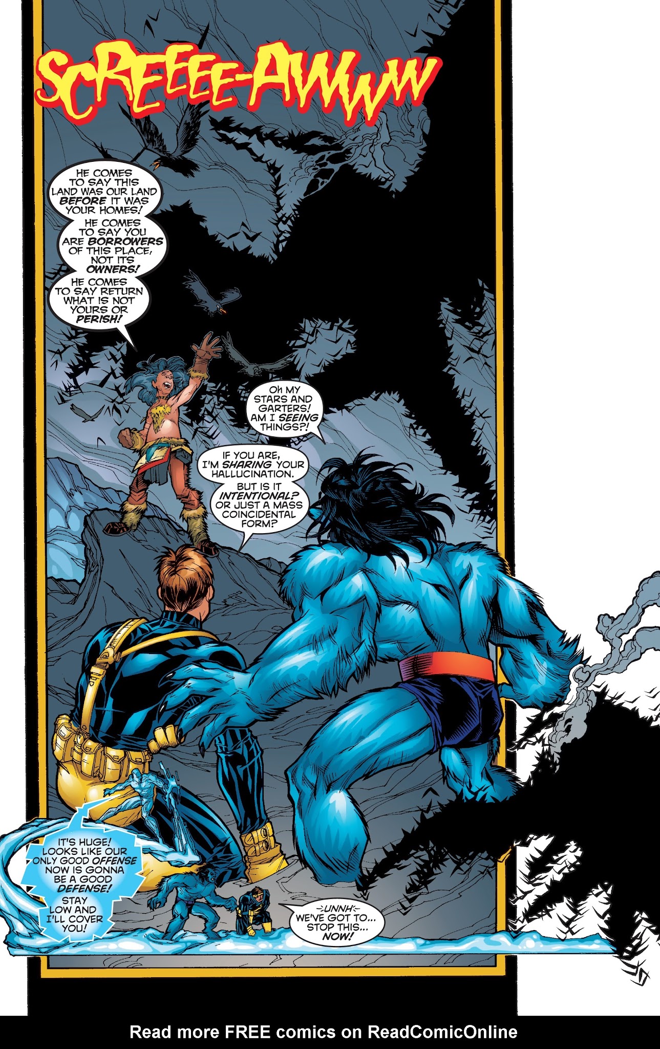 Read online X-Men: Blue: Reunion comic -  Issue # TPB - 195