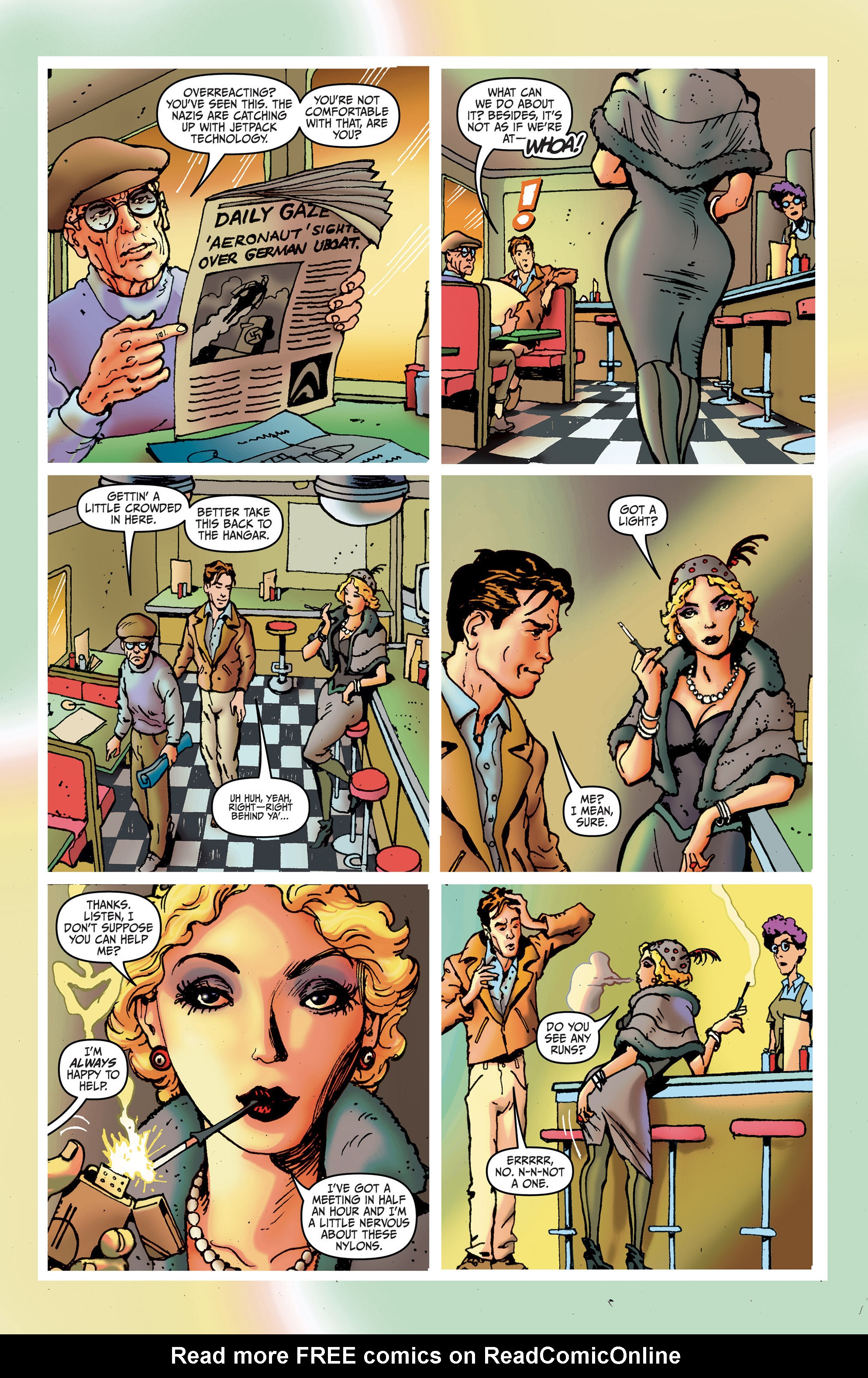 Read online Rocketeer Adventures (2011) comic -  Issue #4 - 22