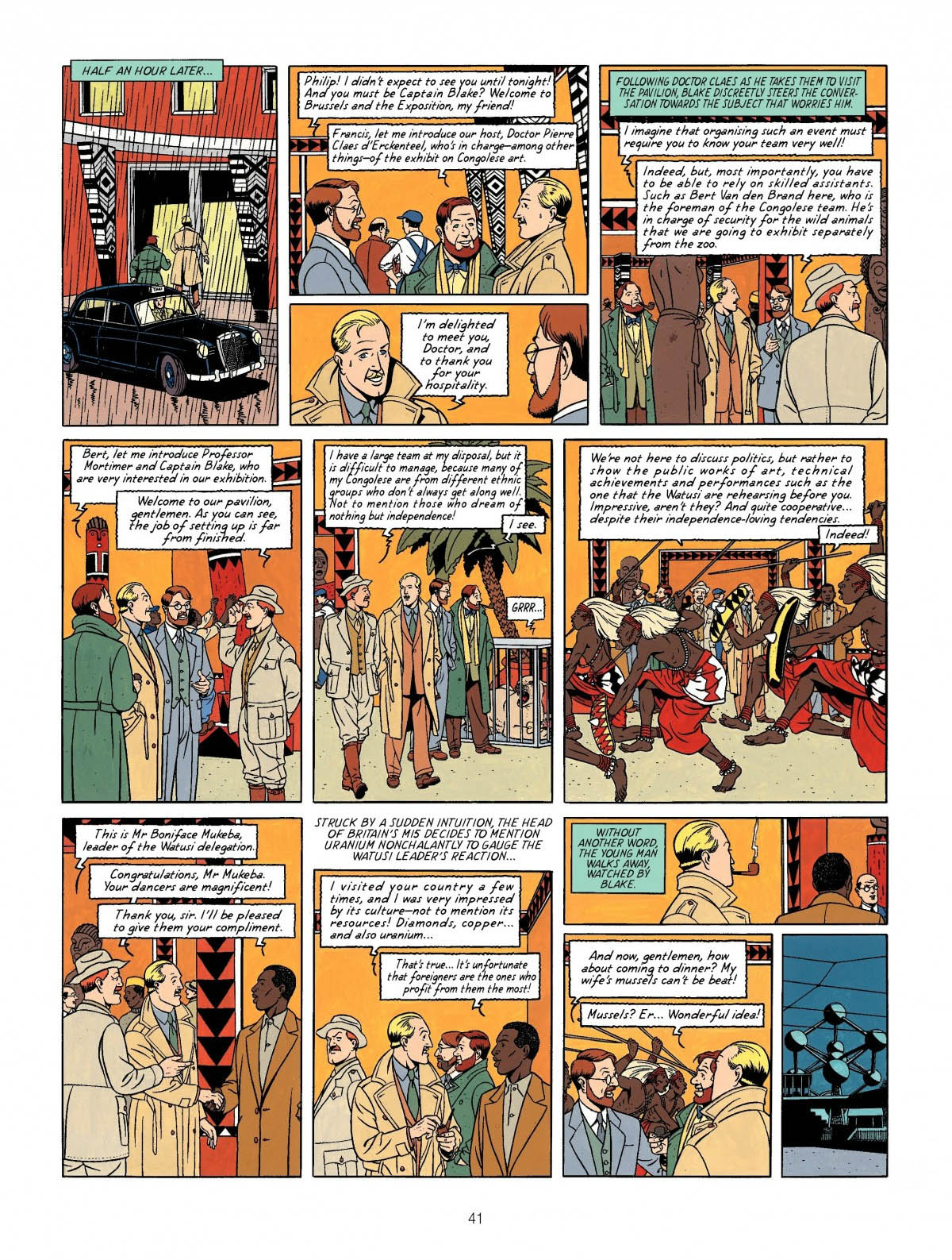 Read online The Adventures of Blake & Mortimer comic -  Issue #9 - 43