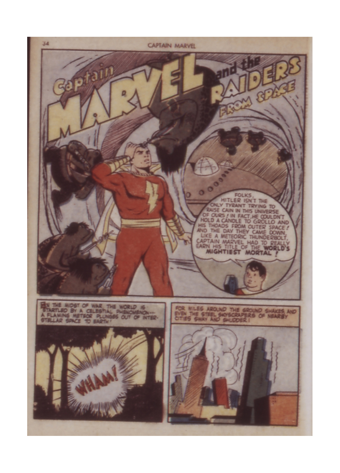 Read online Captain Marvel Adventures comic -  Issue #20 - 34
