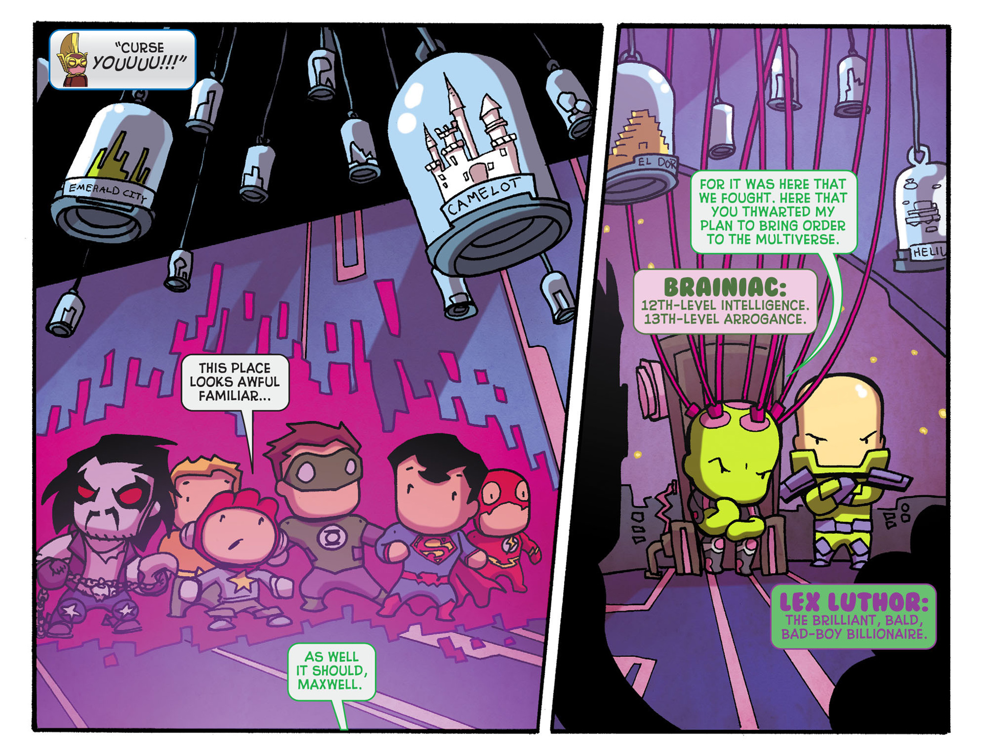 Read online Scribblenauts Unmasked: A Crisis of Imagination comic -  Issue #10 - 15