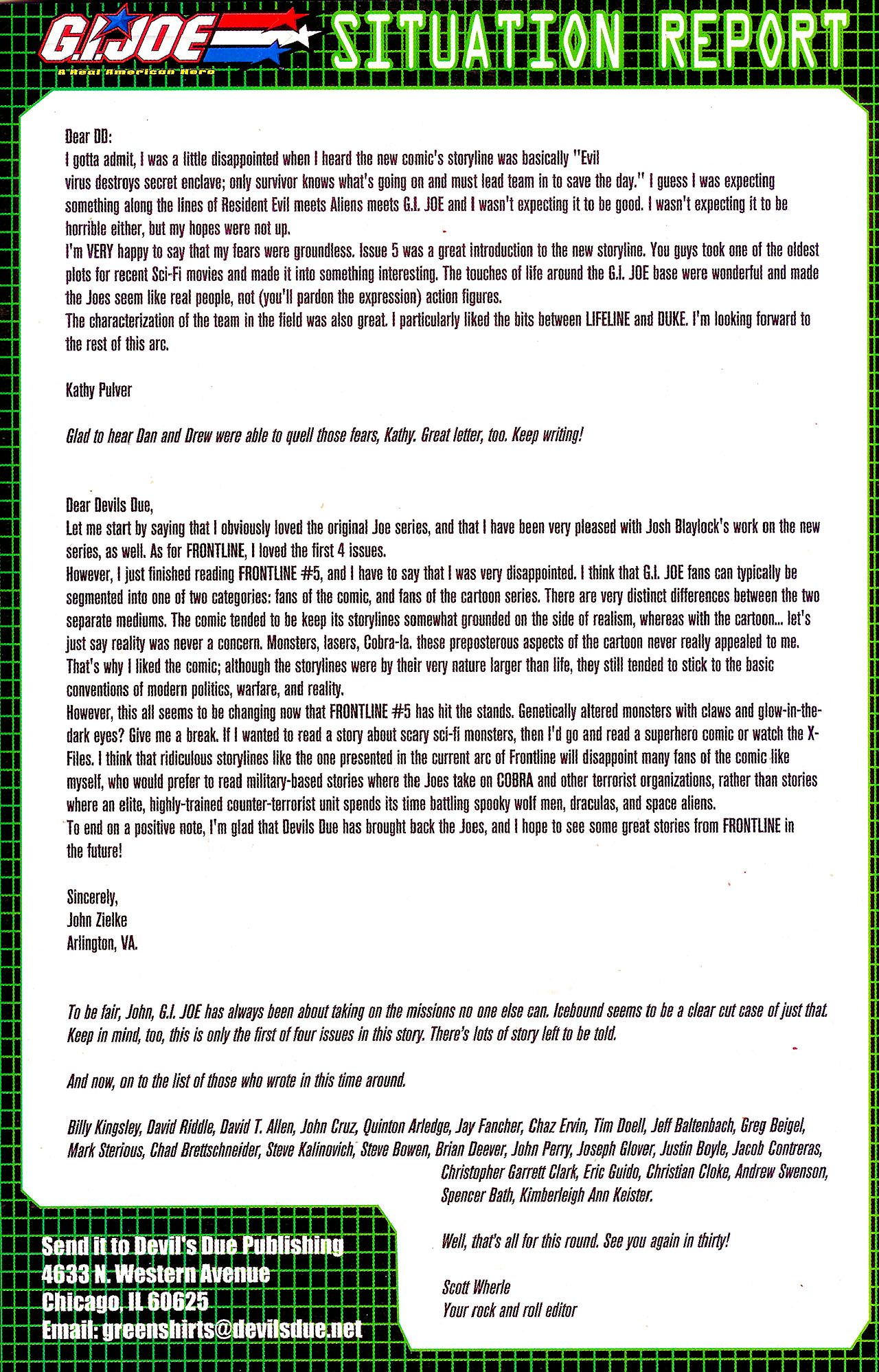 Read online G.I. Joe: Frontline comic -  Issue #7 - 24