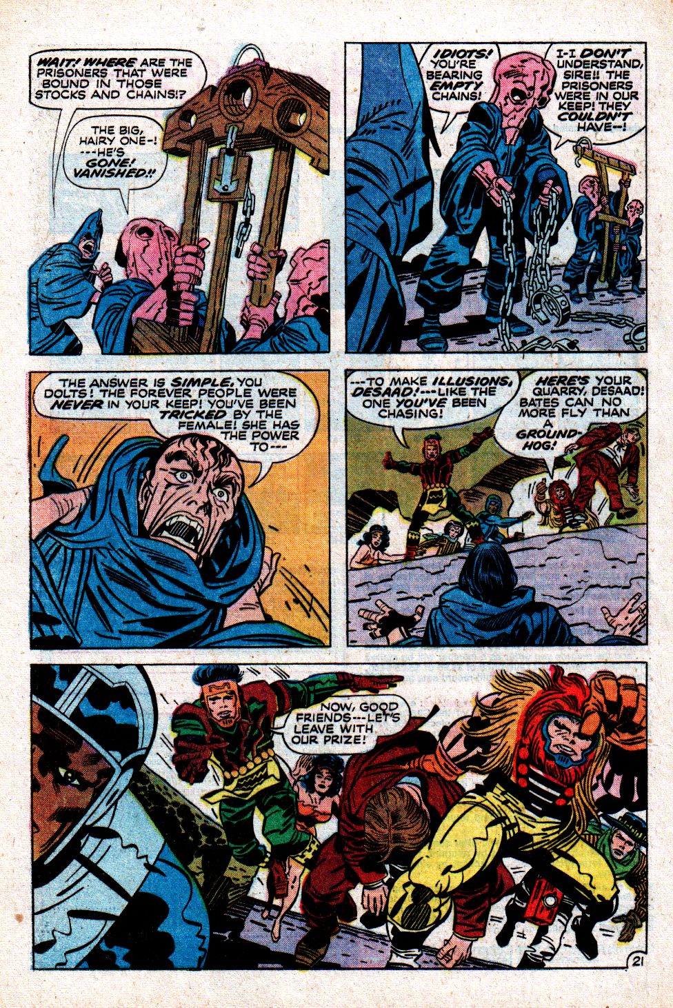 Read online Forever People (1971) comic -  Issue #8 - 27