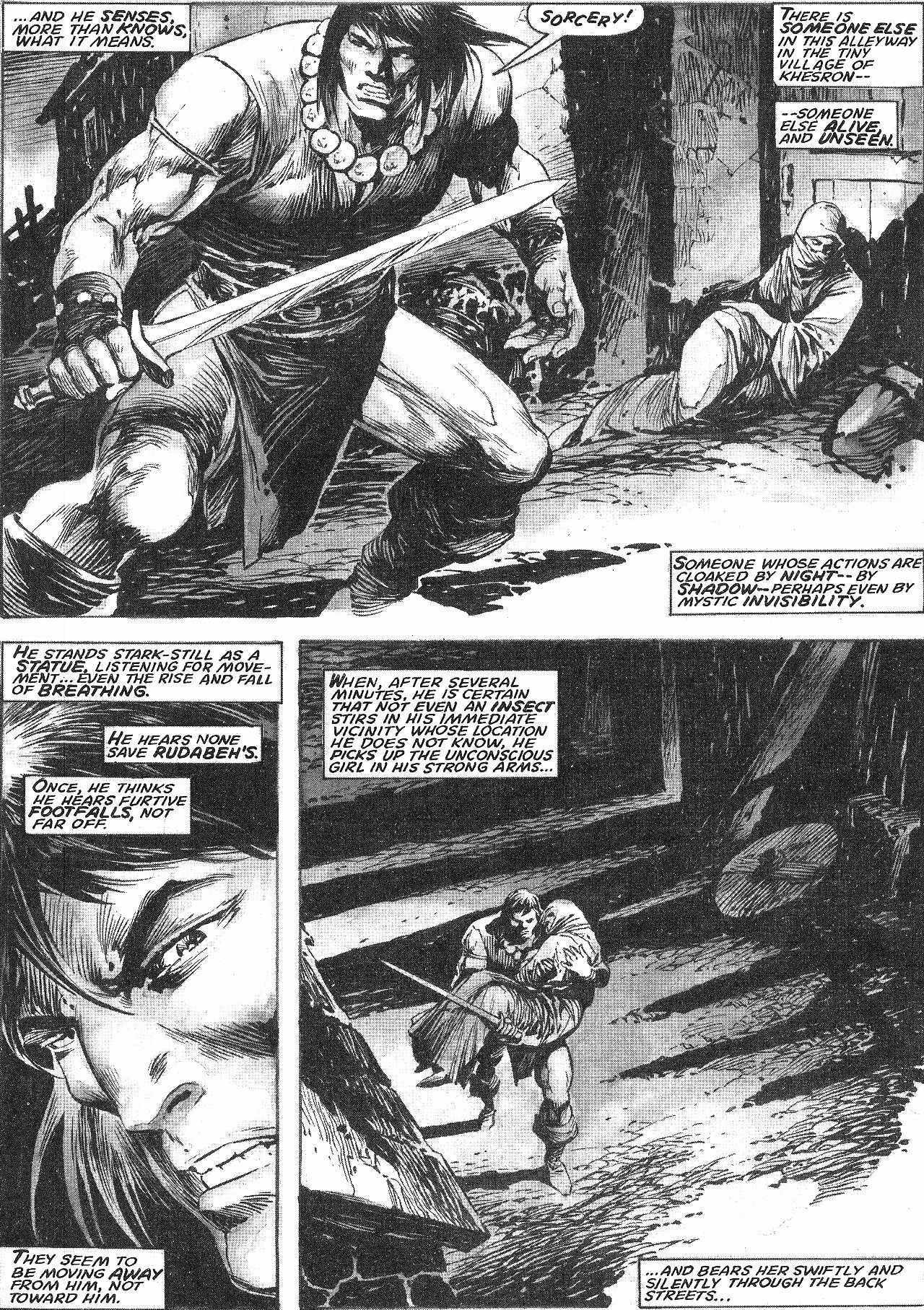 Read online The Savage Sword Of Conan comic -  Issue #208 - 46