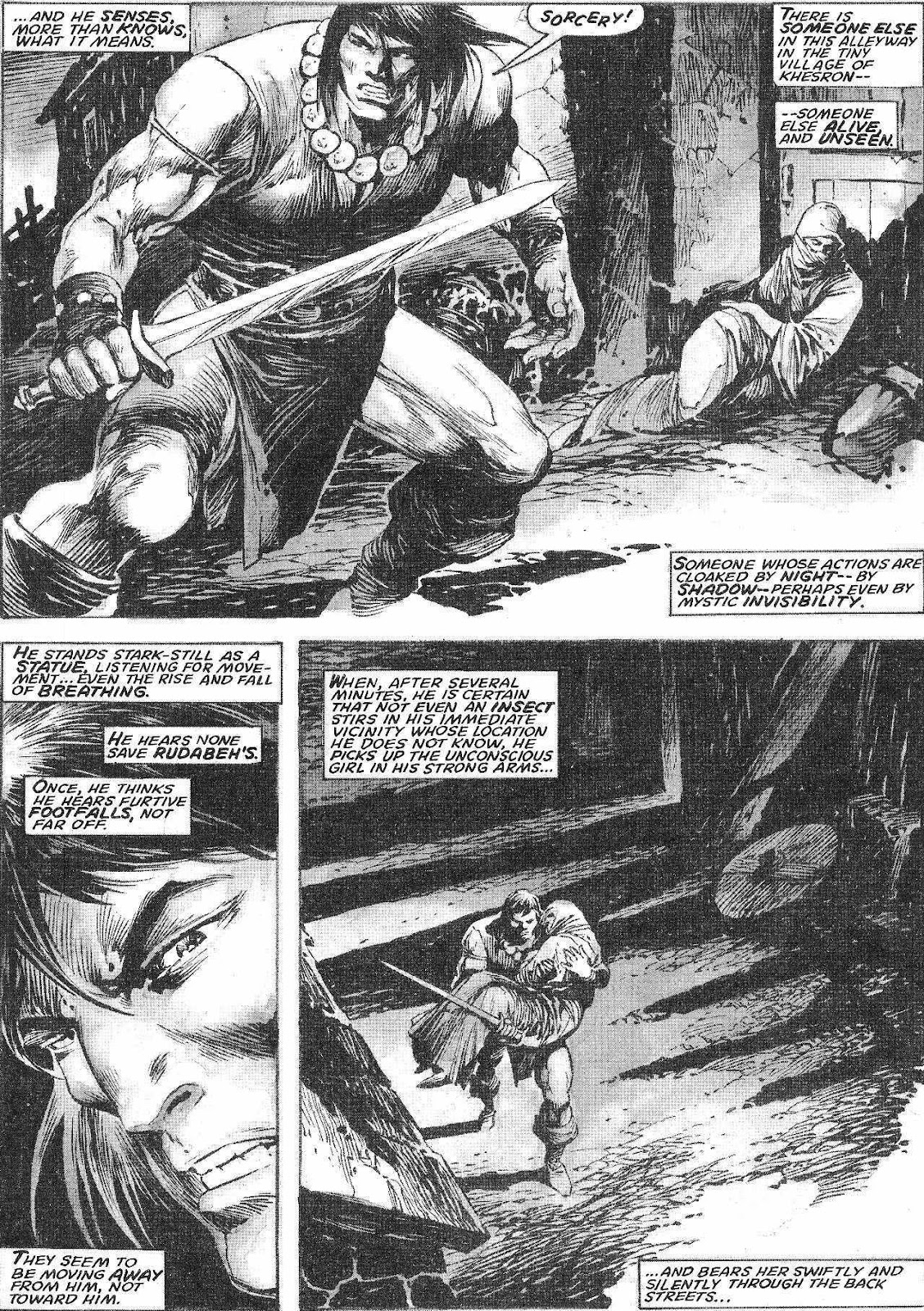 The Savage Sword Of Conan issue 208 - Page 46