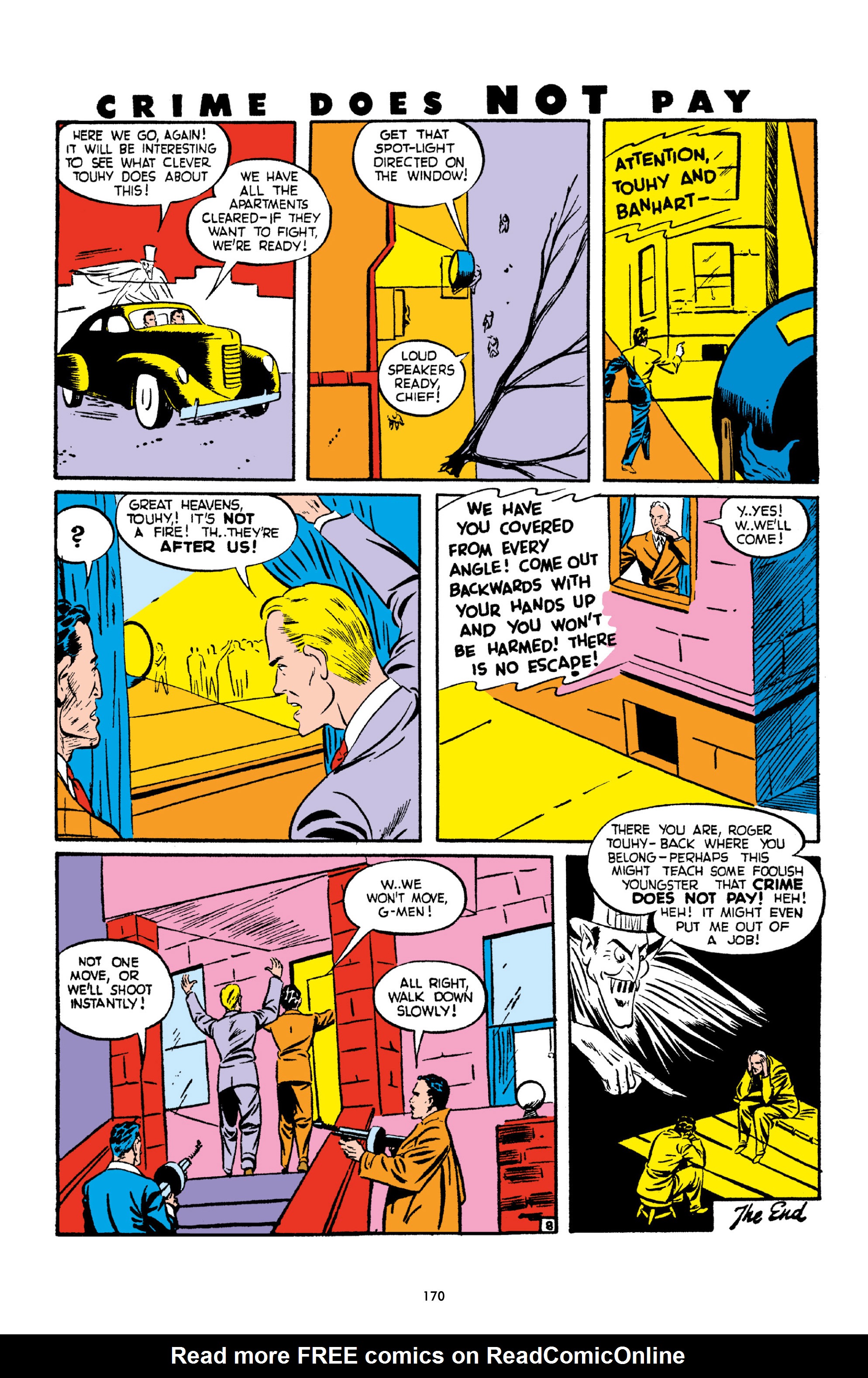 Read online Crime Does Not Pay Archives comic -  Issue # TPB 2 (Part 2) - 70