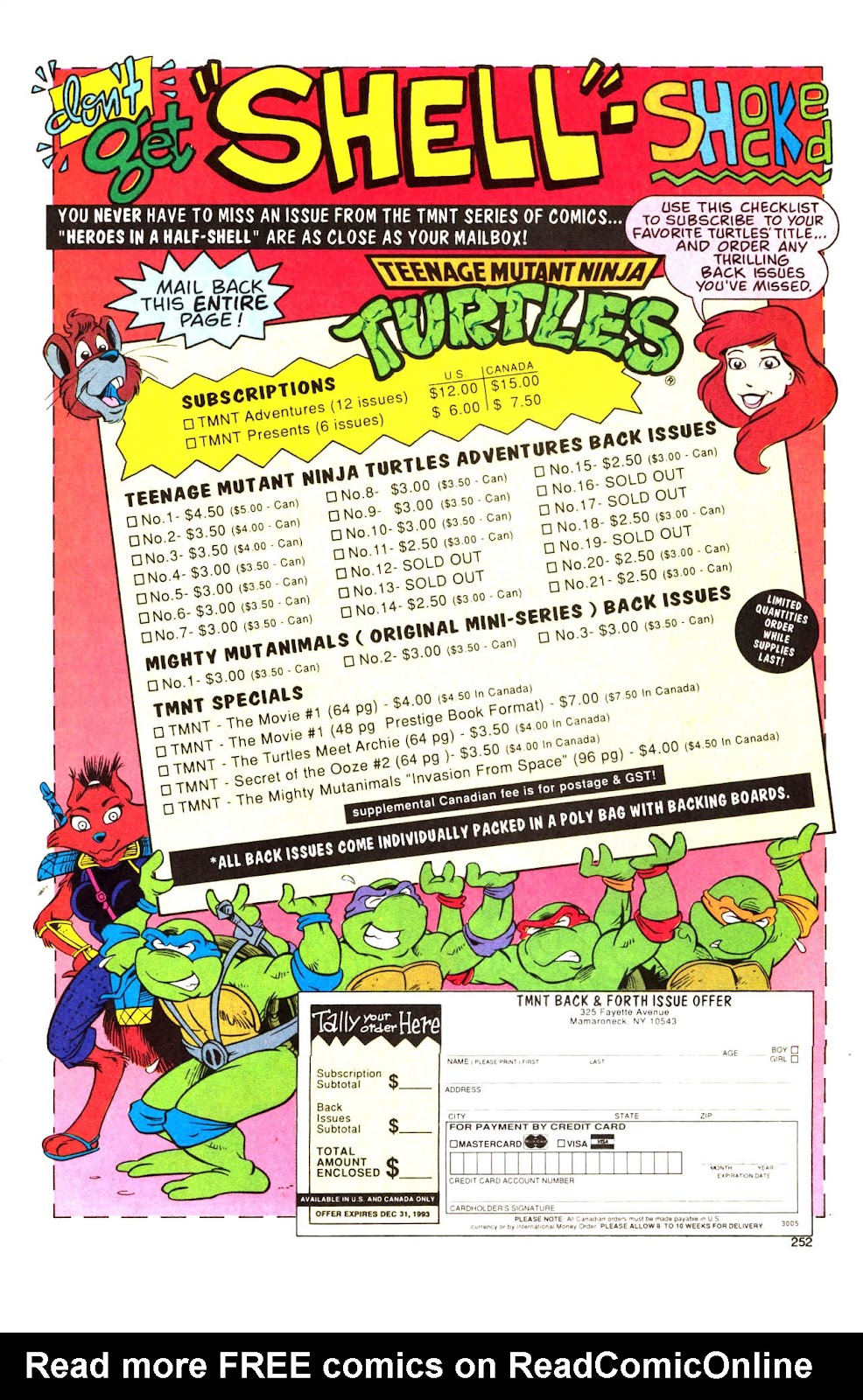 Teenage Mutant Ninja Turtles Adventures (1989) issue 51 - Page 34
