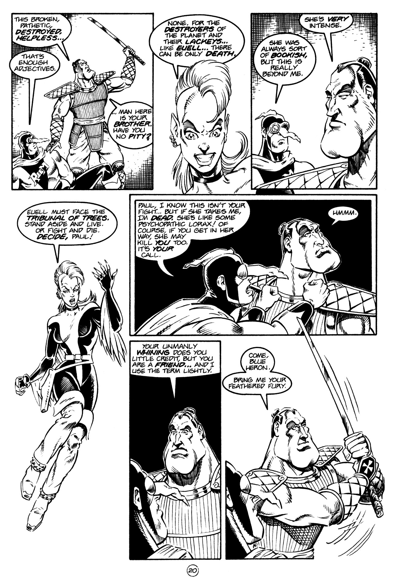 Read online Paul the Samurai (1992) comic -  Issue #4 - 22