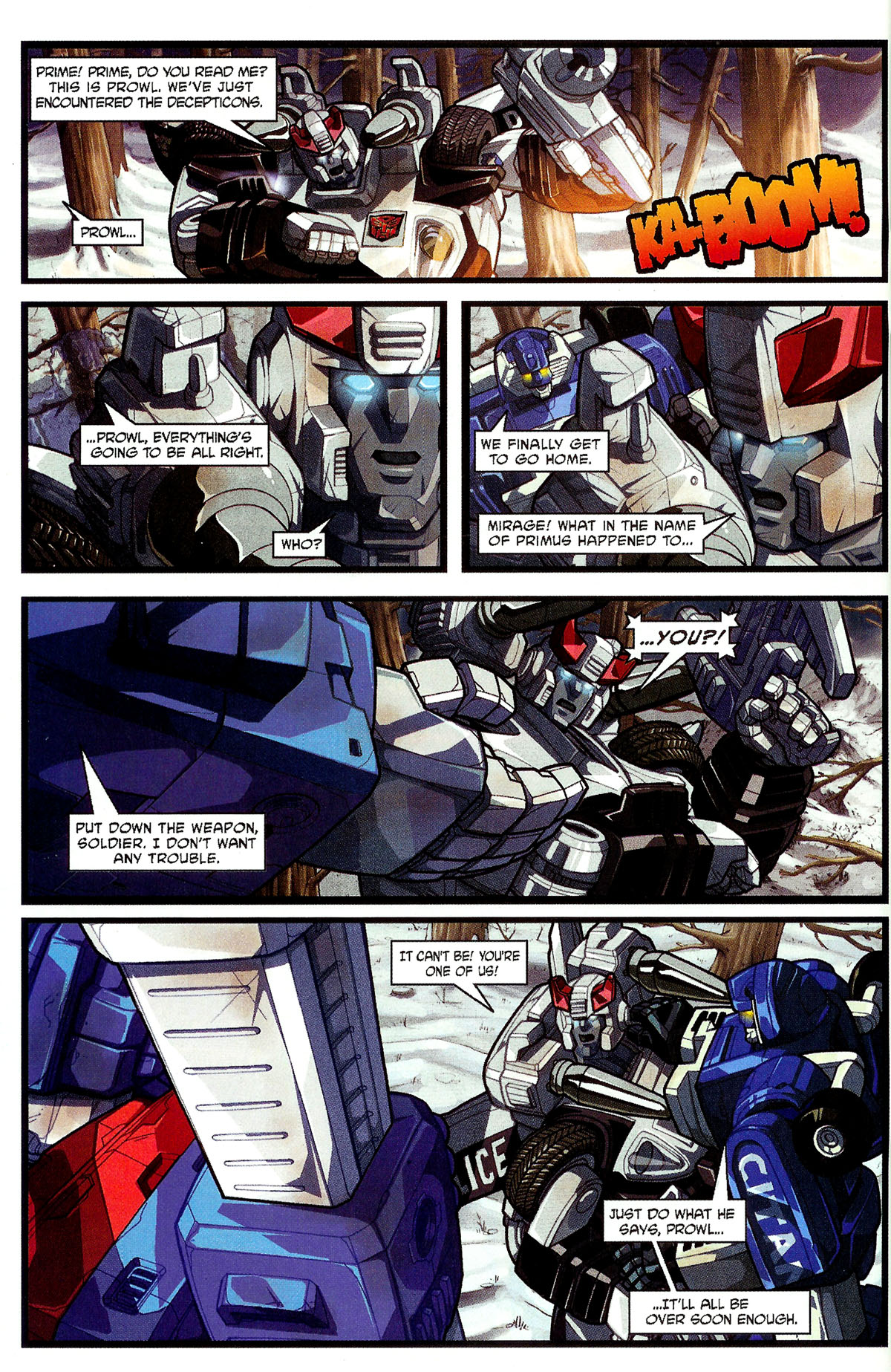 Read online Transformers: Generation 1 (2003) comic -  Issue #1 - 24