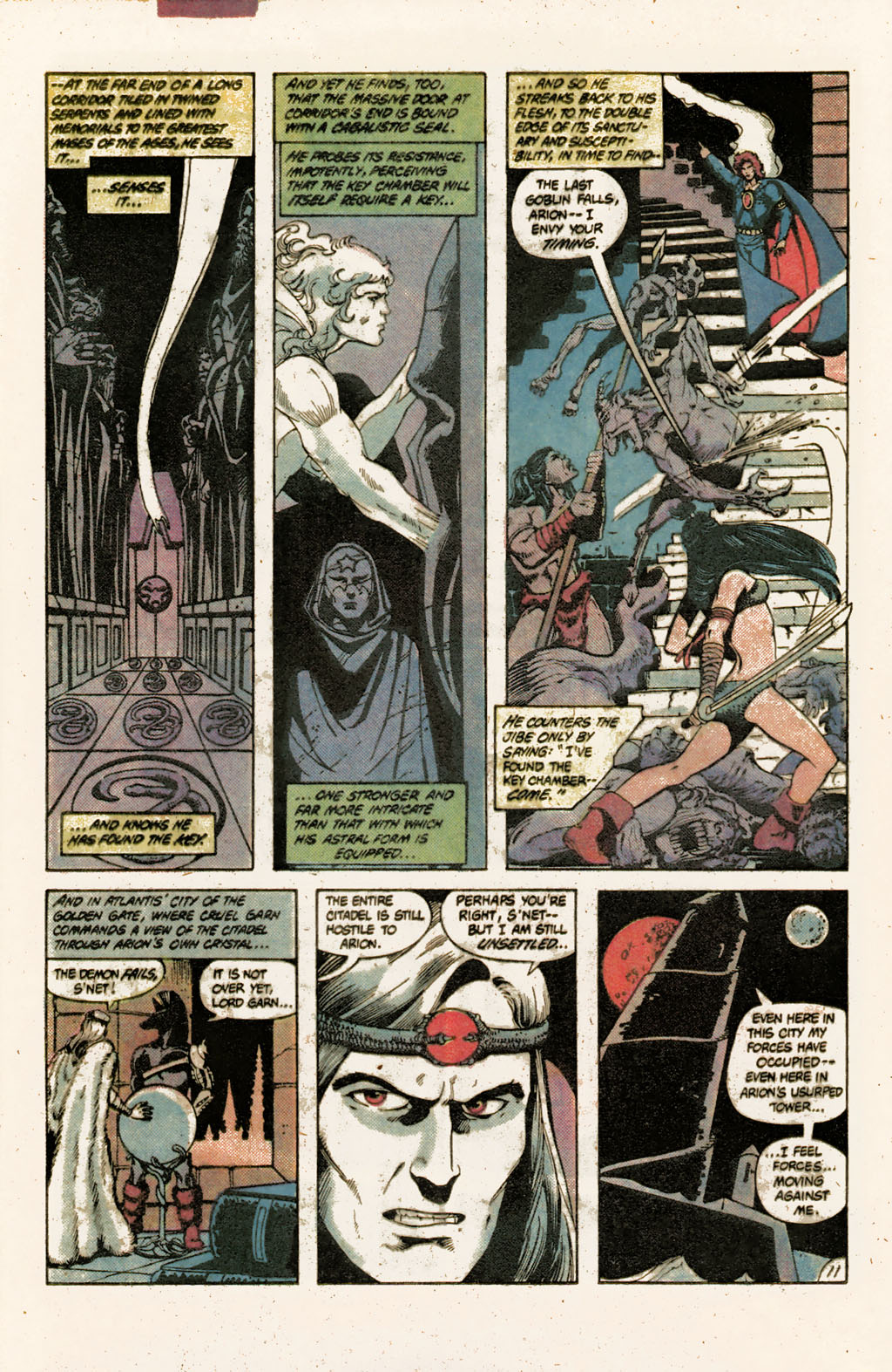 Read online Arion, Lord of Atlantis comic -  Issue #7 - 15