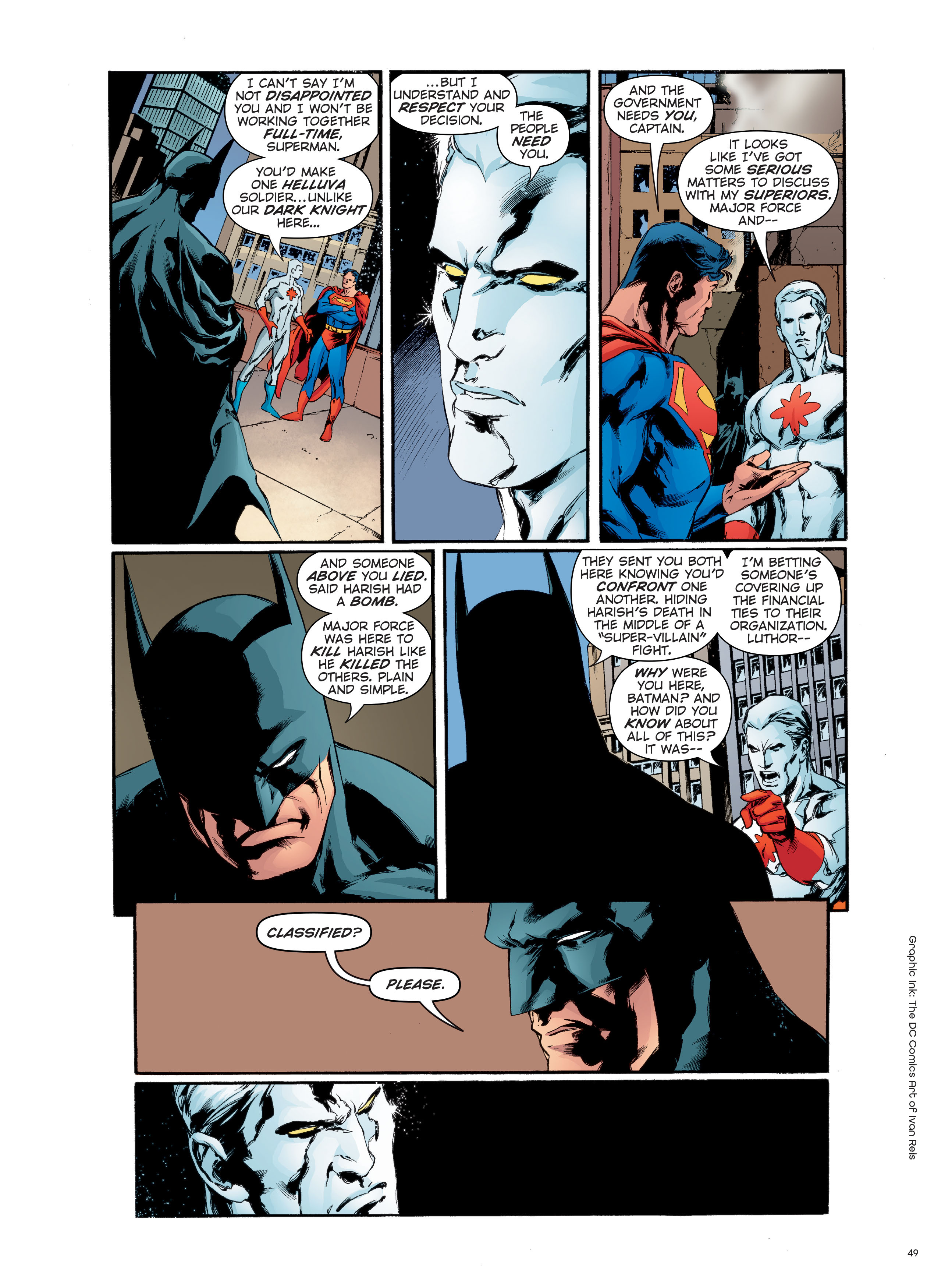 Read online Graphic Ink: The DC Comics Art of Ivan Reis comic -  Issue # TPB (Part 1) - 49