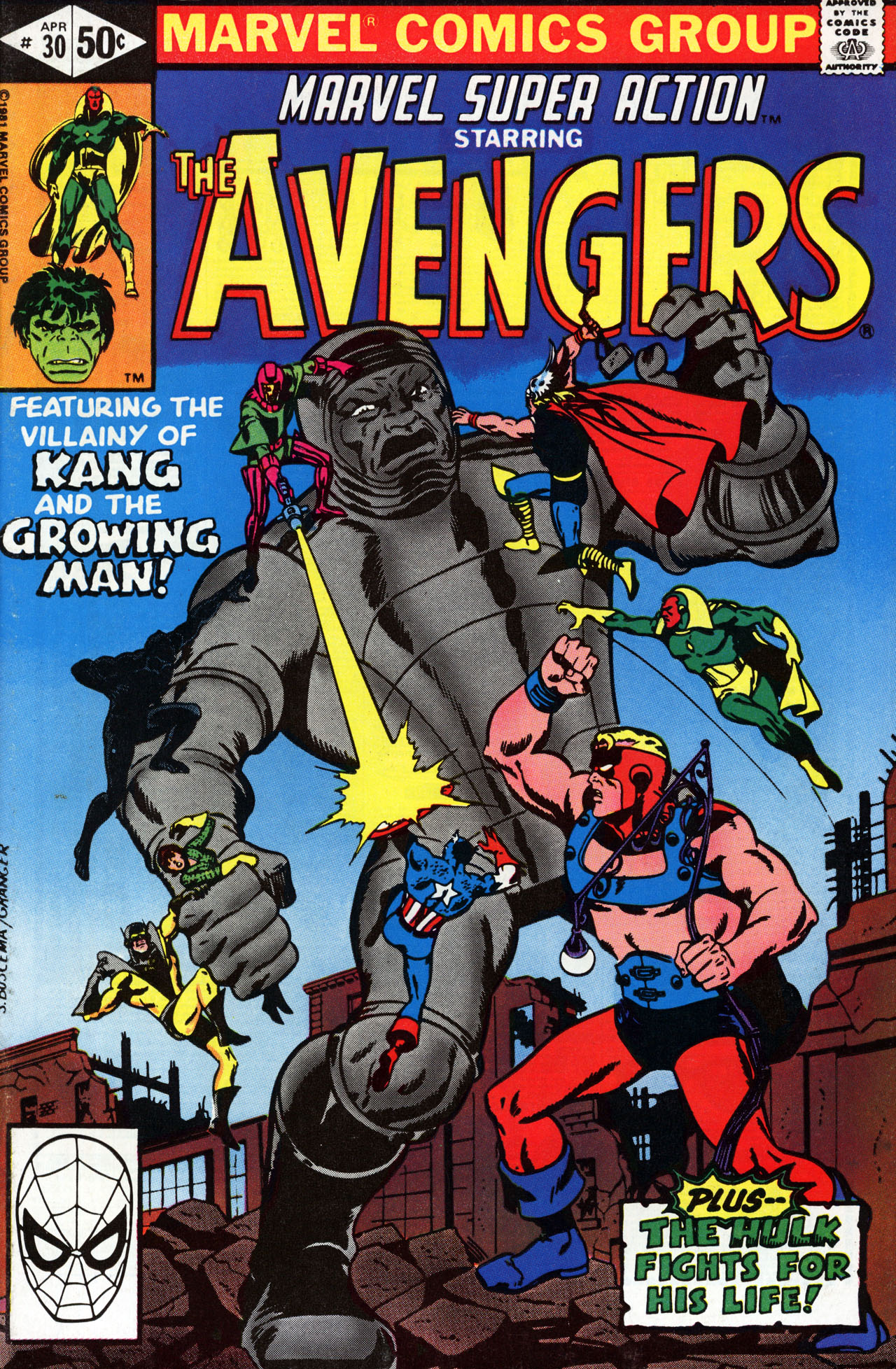 Read online Marvel Super Action (1977) comic -  Issue #30 - 1