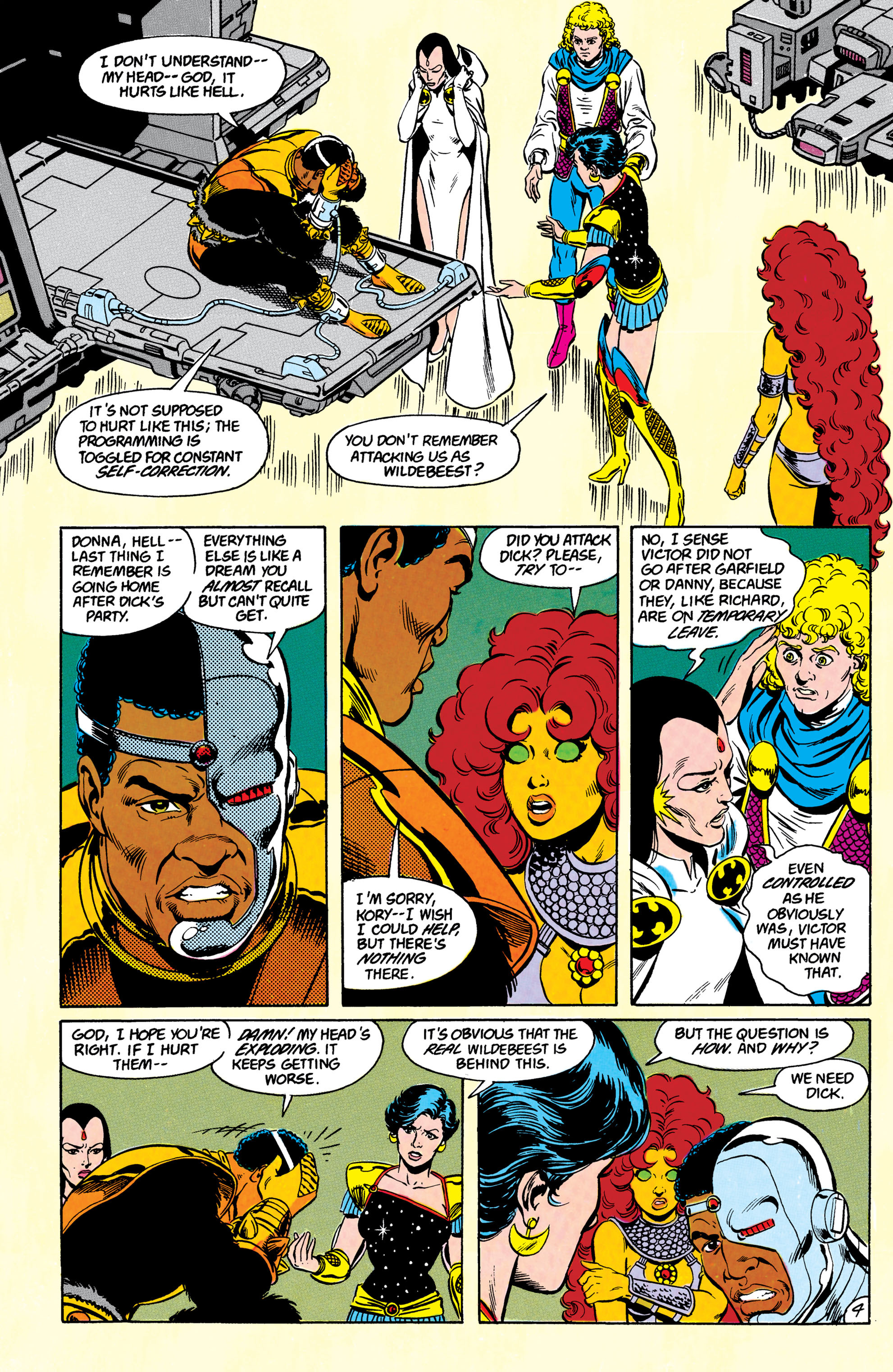 Read online The New Titans (1988) comic -  Issue #58 - 5