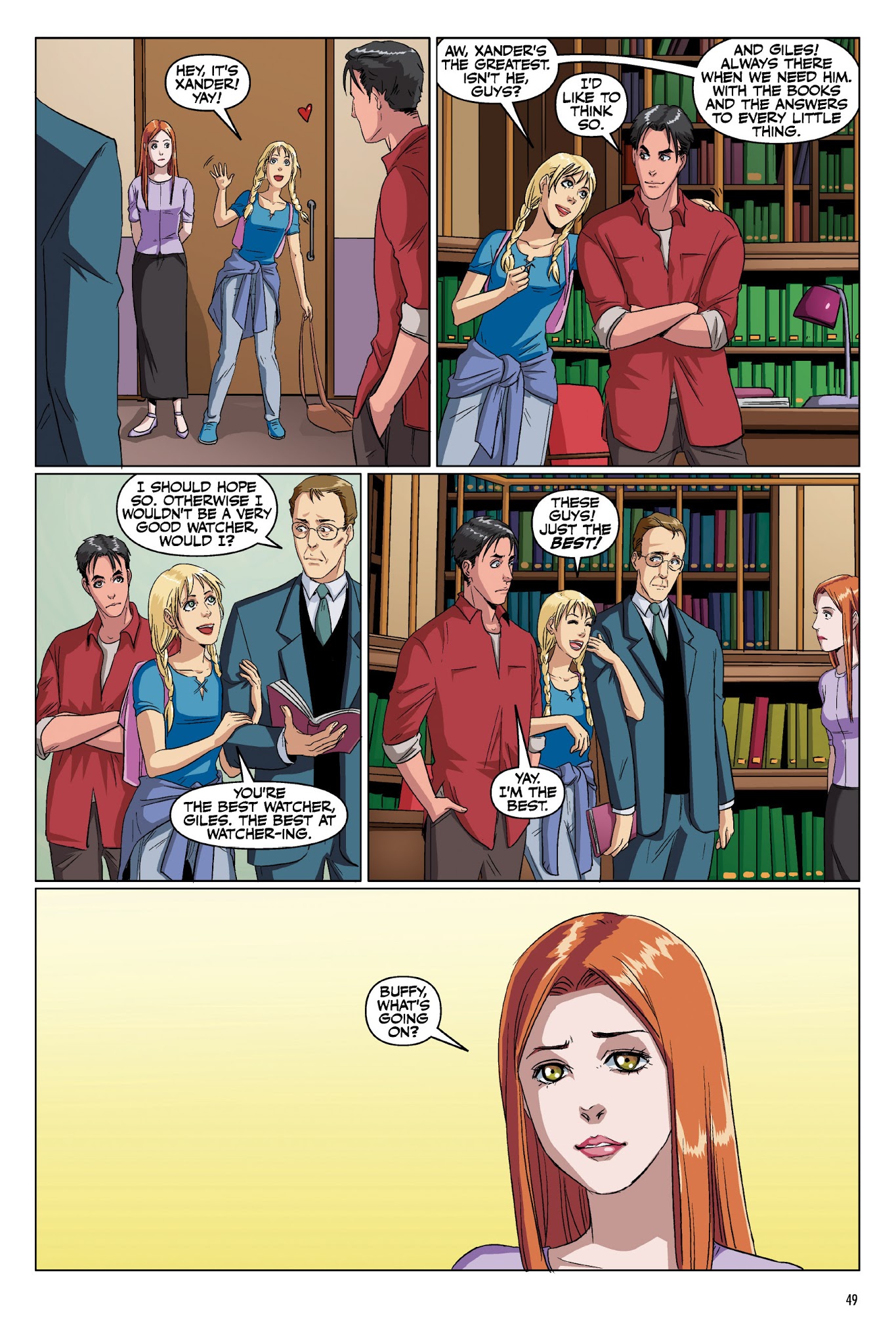 Read online Buffy: The High School Years comic -  Issue # TPB 1 - 50